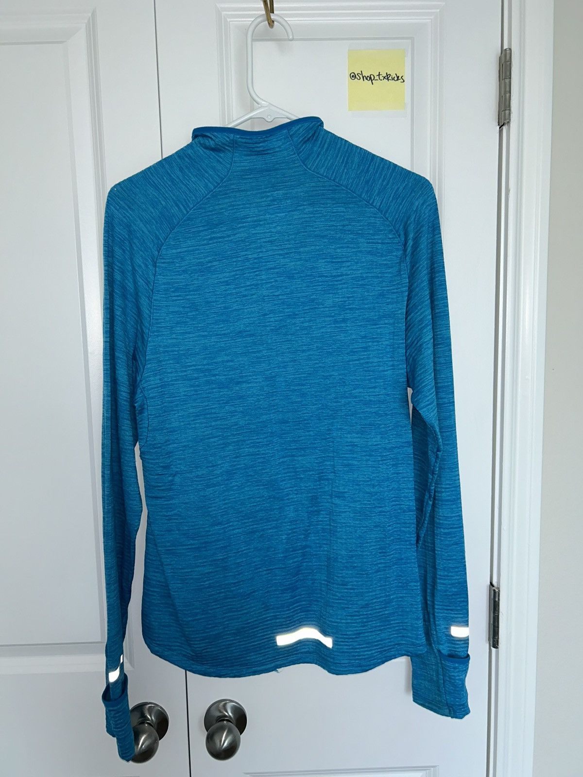 Nike Nike Dri-Fit Half Zip Running Jacket (Blue) Size US S / EU 44-46 / 1 - 2 Thumbnail
