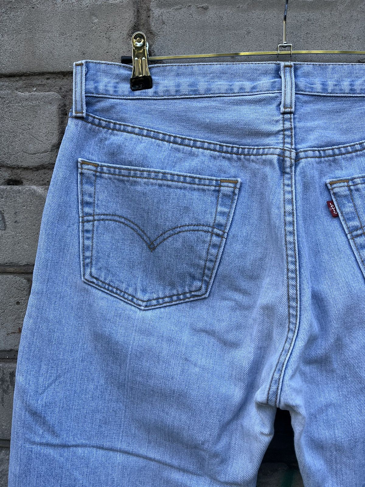 Levi's Vintage Levi’s 501 Blue Stonewashed Regular Fit Button Jeans Size US 36 / EU 52 - 8 Thumbnail