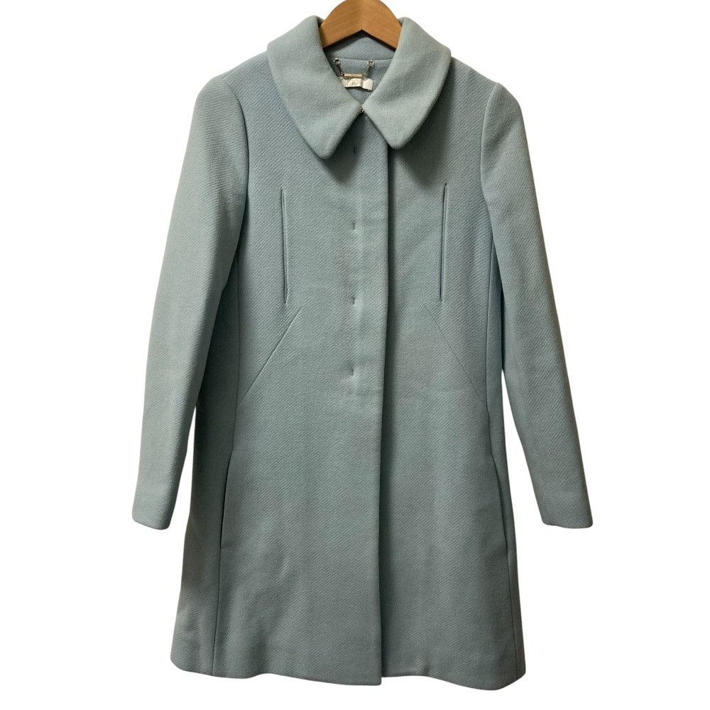 Chloe Chloe Chloe Wool Zip Single Collar Coat Textile Outerwear DUTY FREE for USA Size ONE SIZE - 1 Thumbnail
