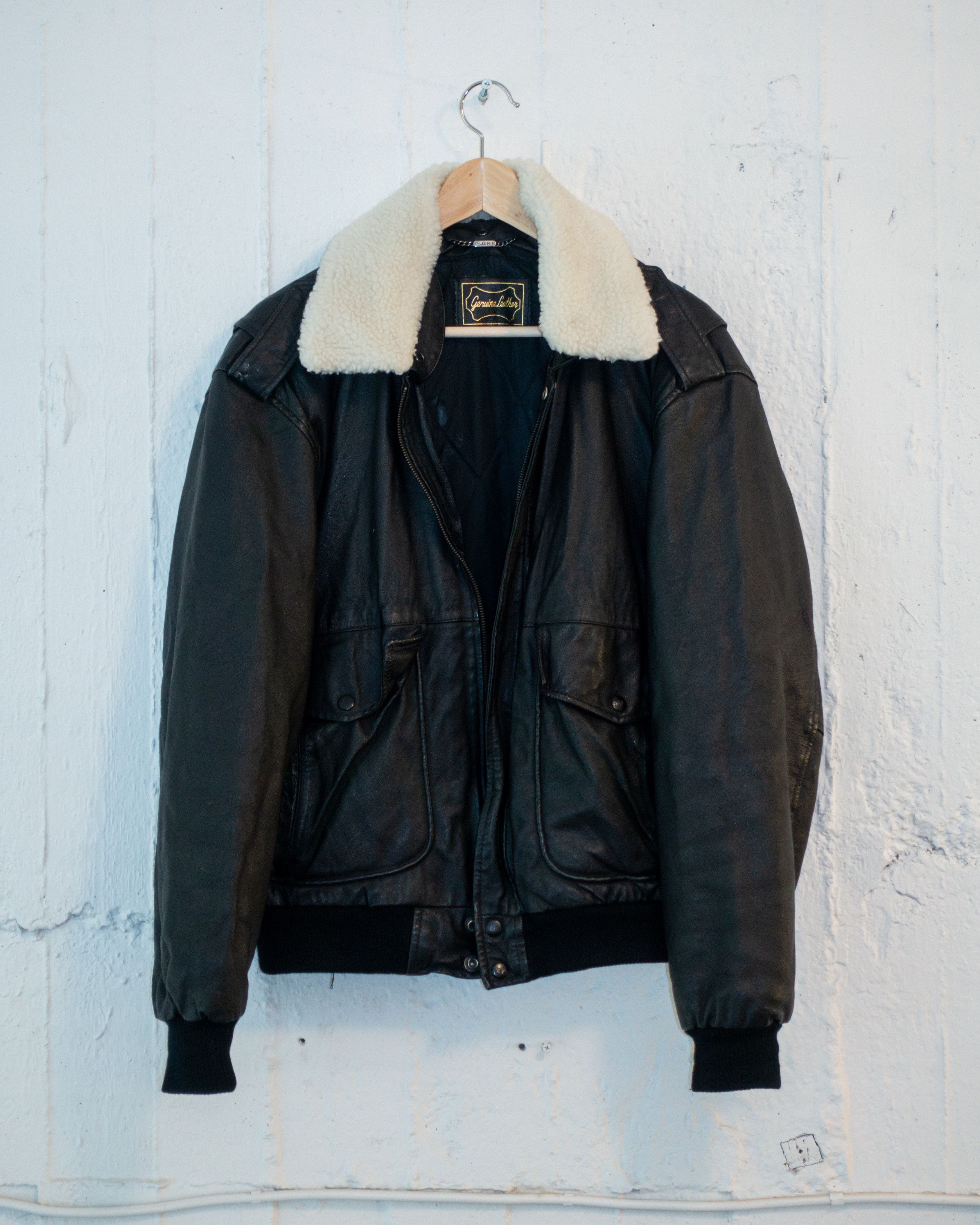 Vintage Saki Leather Jacket M Size US M / EU 48-50 / 2 - 3 Thumbnail