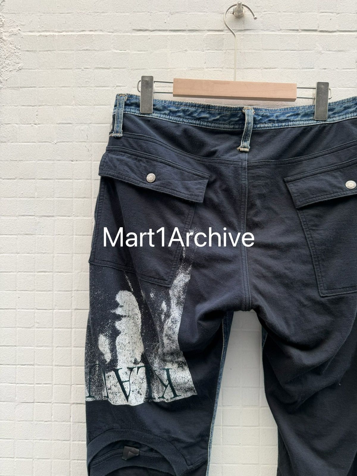 Undercover Undercover 06SS “T” era hybrid denim Size US 34 / EU 50 - 6 Thumbnail