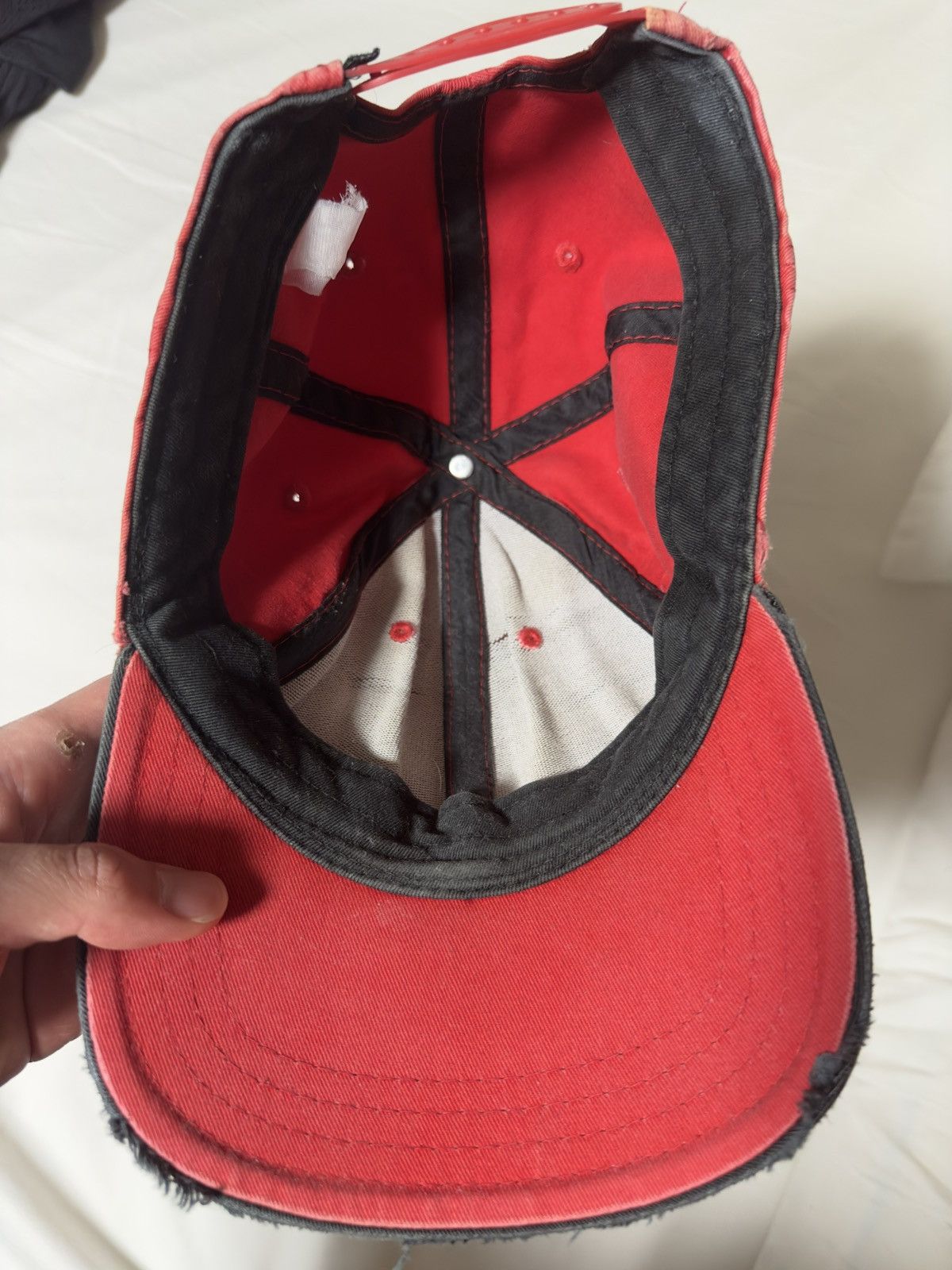 Vans Vans red cap Size ONE SIZE - 4 Thumbnail