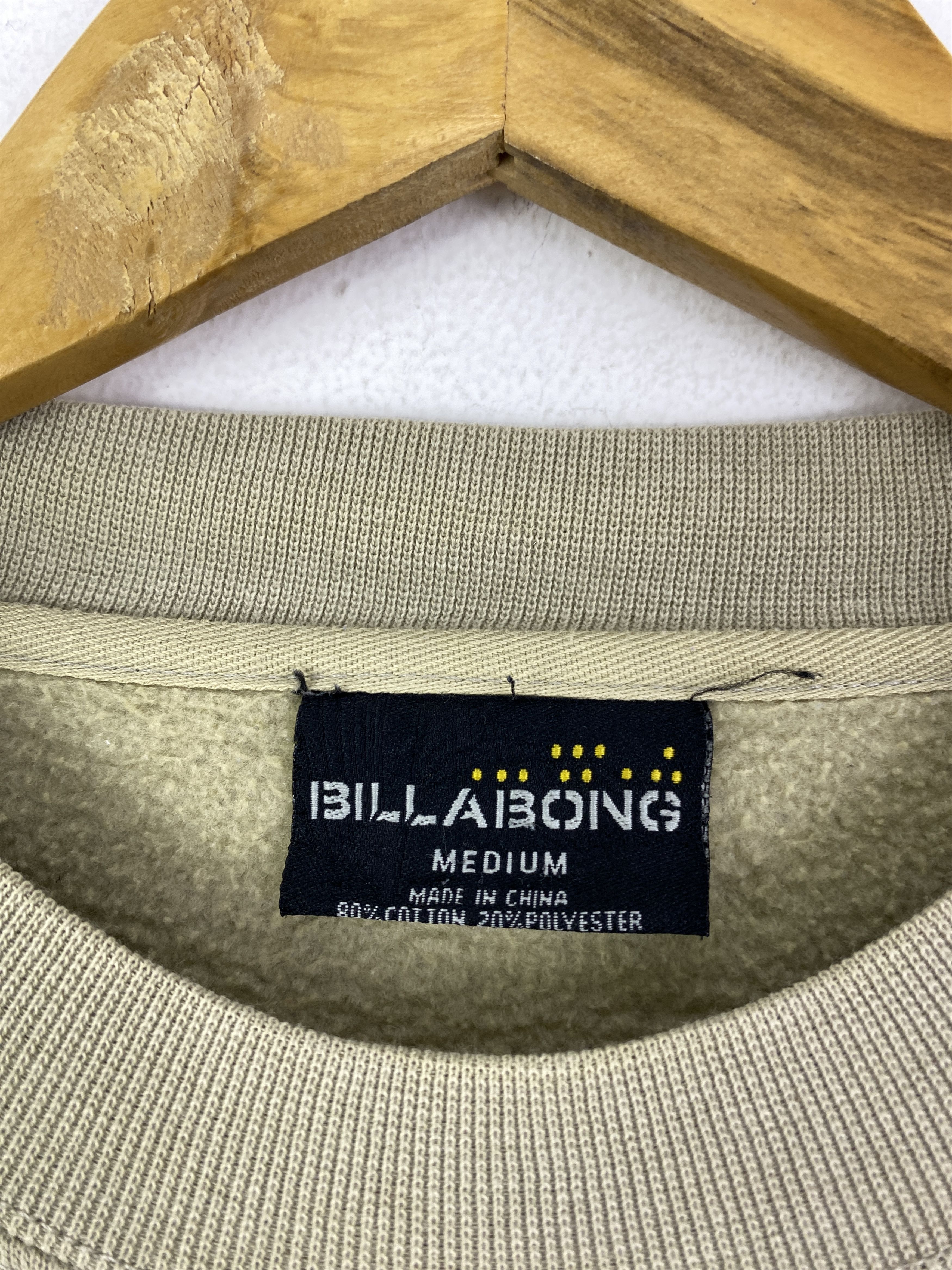 Billabong Vintage Billabong Zip Pocket On Sleeve Sweatshirt SH0168 Size US M / EU 48-50 / 2 - 5 Thumbnail