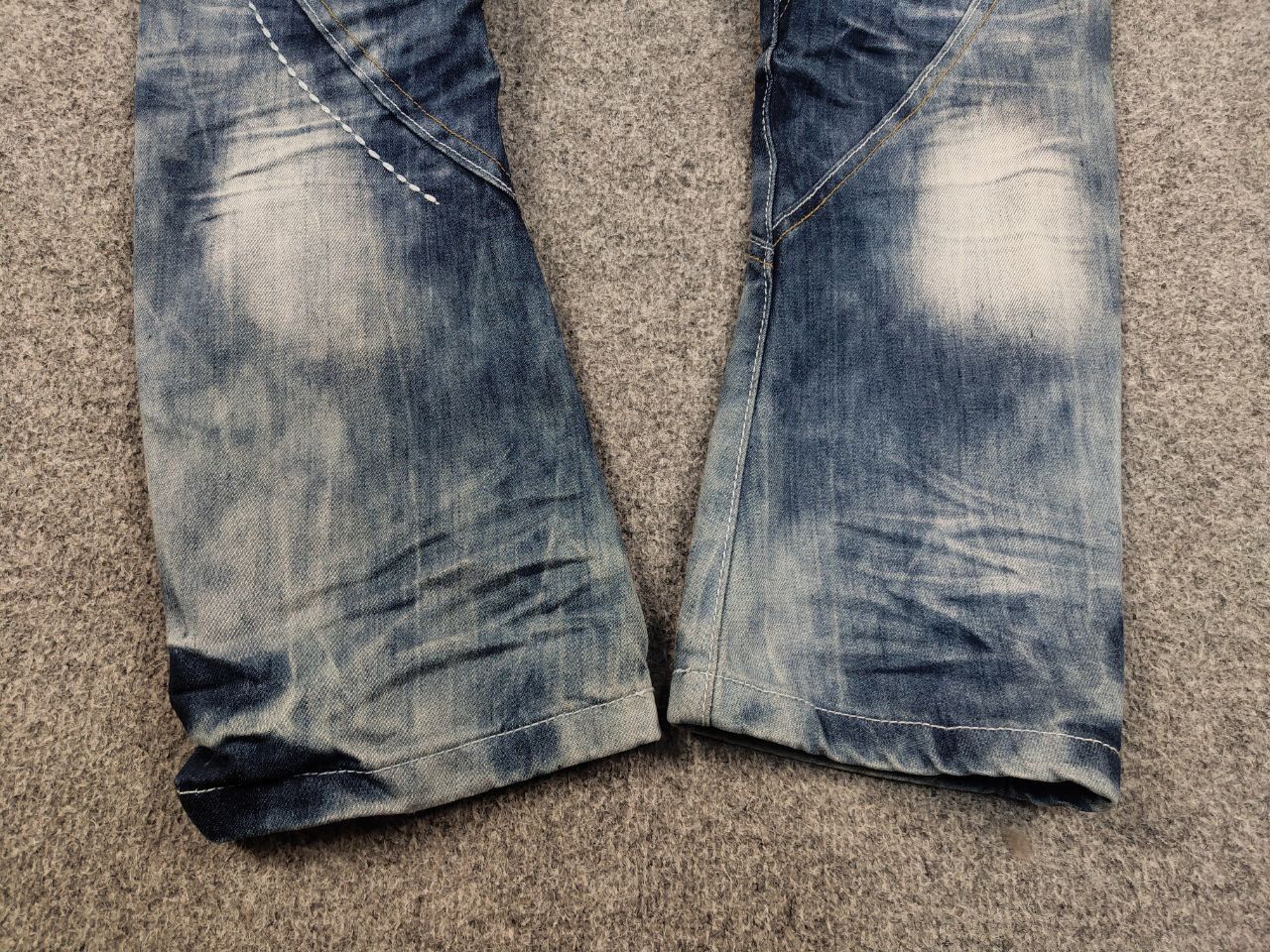 Japanese Brand × Vintage Vintage Japan Ross Carra Cargo Faded Denim Jeans Y2K Style Size US 30 / EU 46 - 8 Thumbnail
