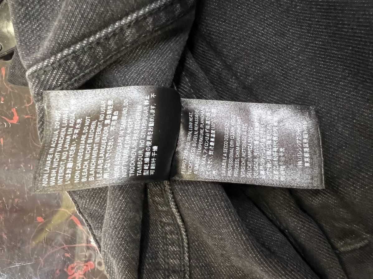 Balenciaga × Designer Balenciaga Black jean jacket Size US M / EU 48-50 / 2 - 7 Thumbnail