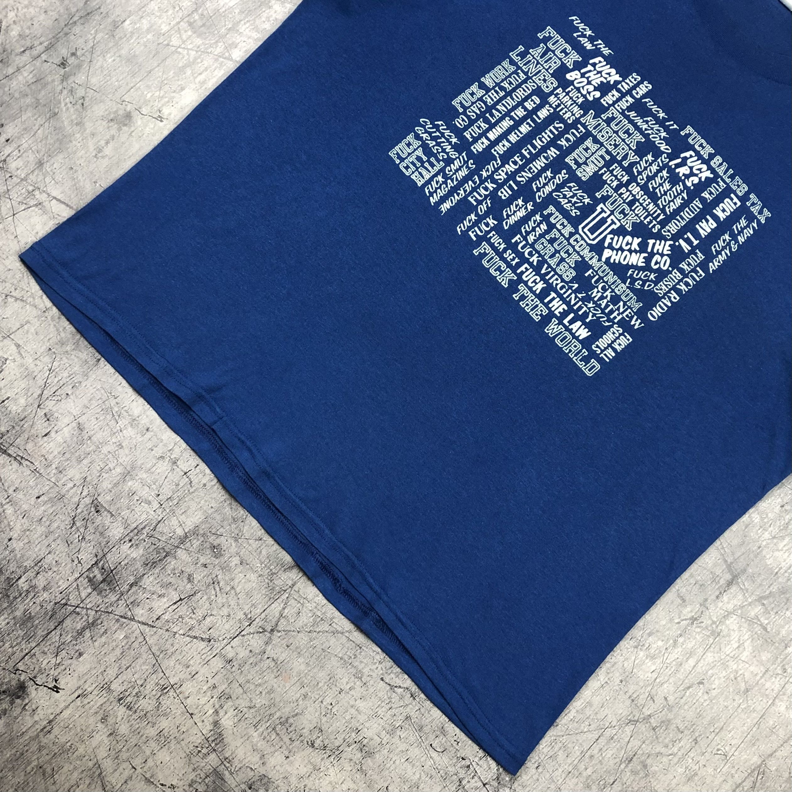 Vintage Vintage Fuck All Adult Dirty Joke USA Tee Size US M / EU 48-50 / 2 - 6 Thumbnail