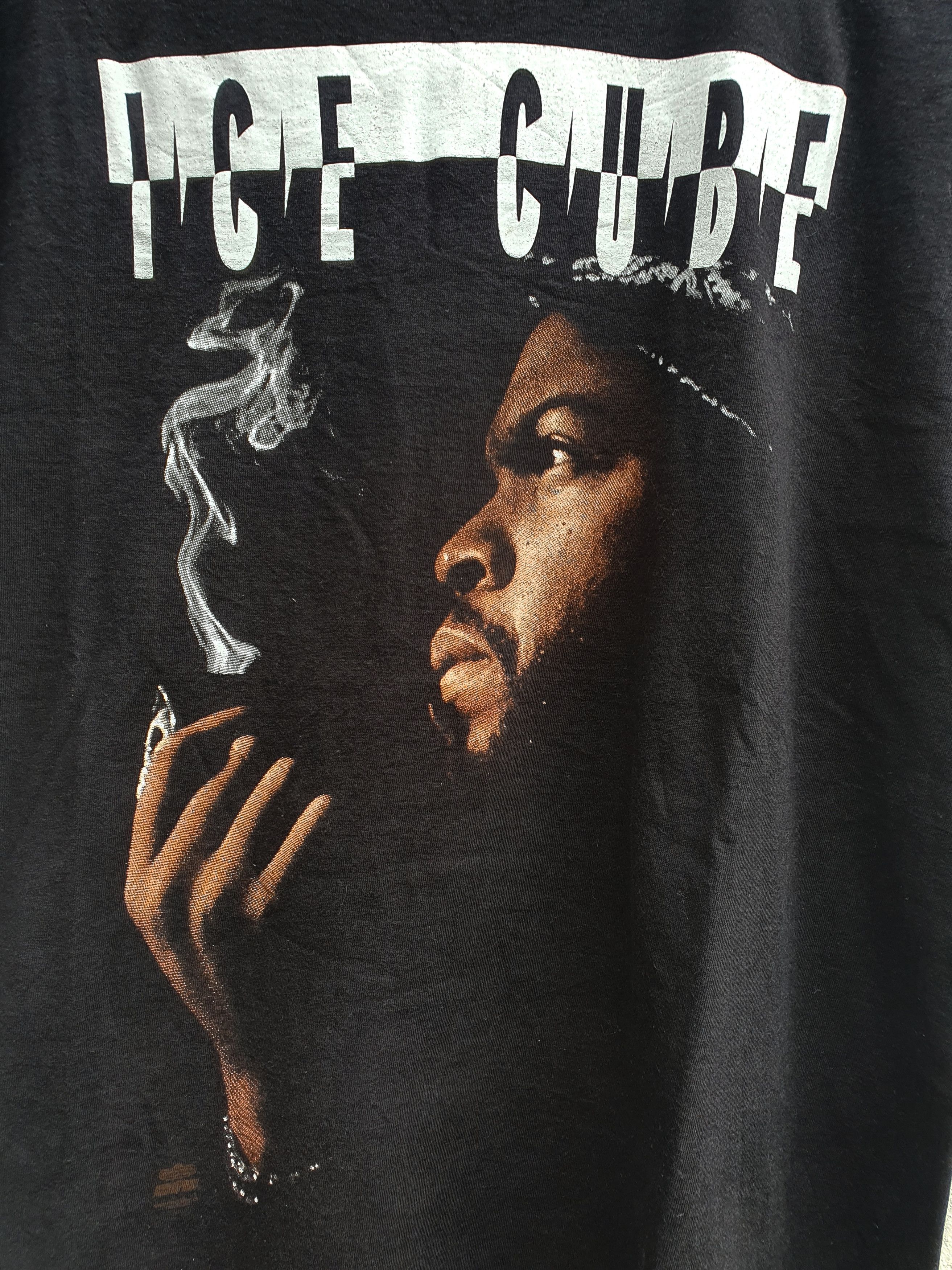 Rap Tees × Vintage 🔥 OG 90s ICE CUBE The Predator Promo Album Rap Tee 1992 Size US L / EU 52-54 / 3 - 8 Thumbnail