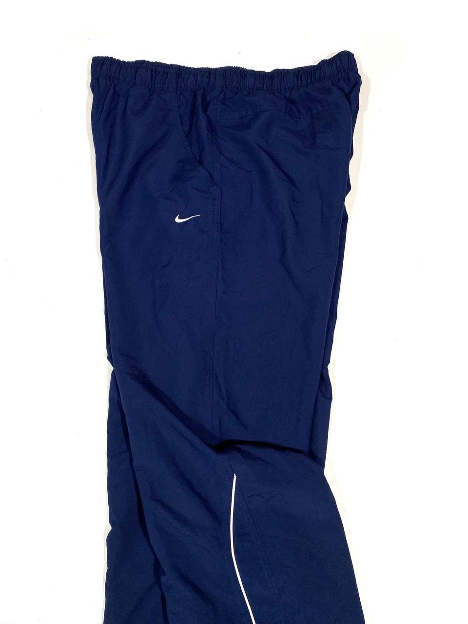Nike Nike Track Pants Vintage Navy Nylon Y2K Parachute Size US 36 / EU 52 - 3 Thumbnail