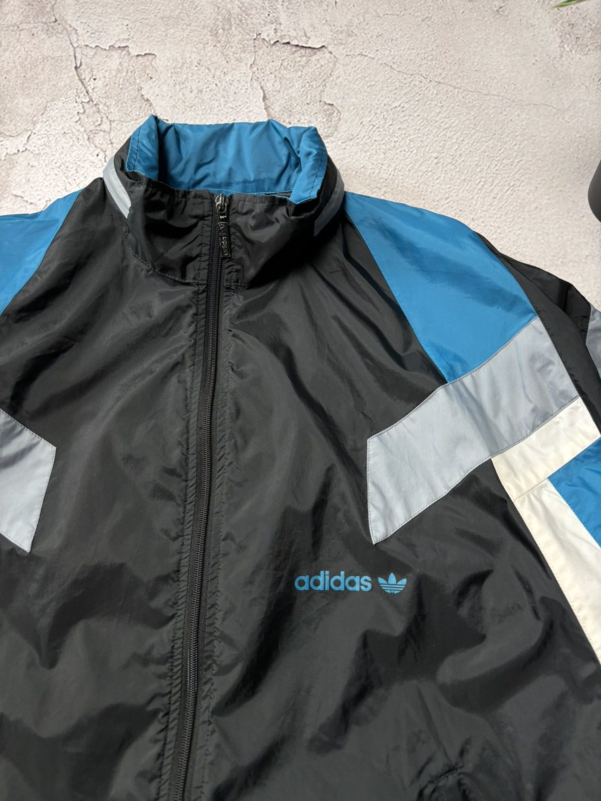 Adidas mens Adidas Originals Vintage Windbreaker jacket L Size US L / EU 52-54 / 3 - 2 Thumbnail