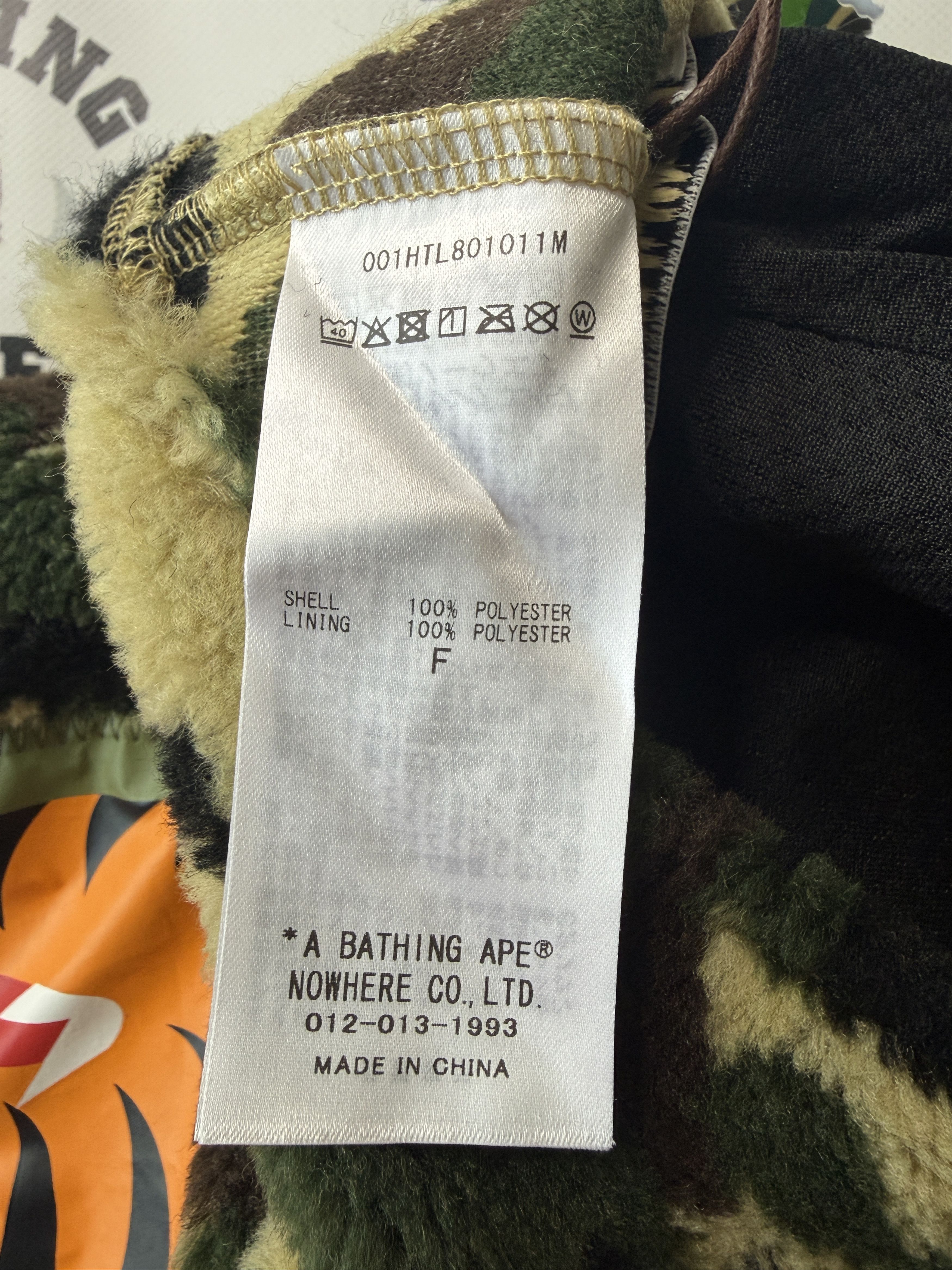 Bape 1ST CAMO SHARK BOA SNOOD Size ONE SIZE - 13 Thumbnail