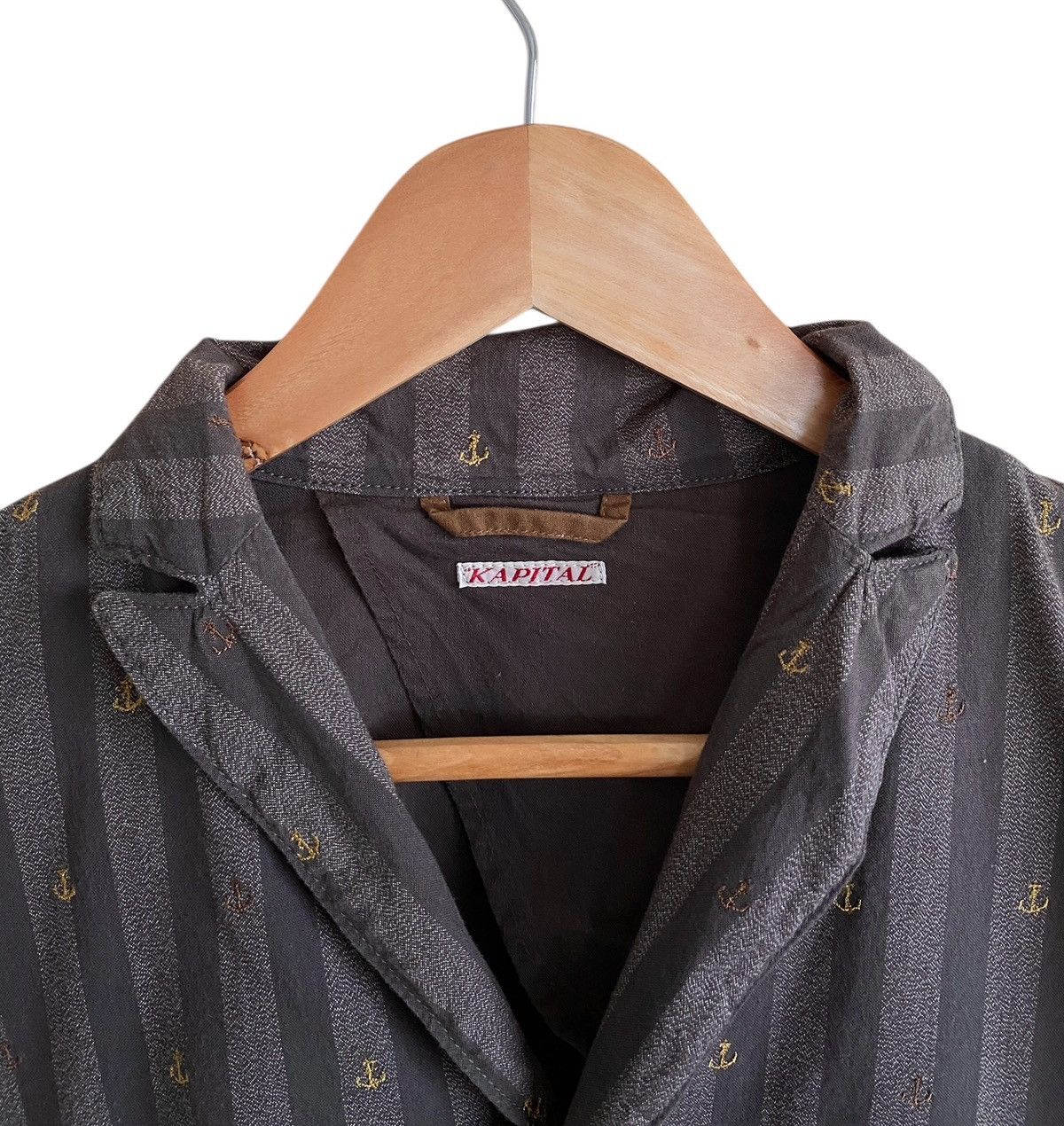 Kapital Rare Vintage Kapital Military USN Double Stripe Coat 1990s Size US L / EU 52-54 / 3 - 6 Thumbnail