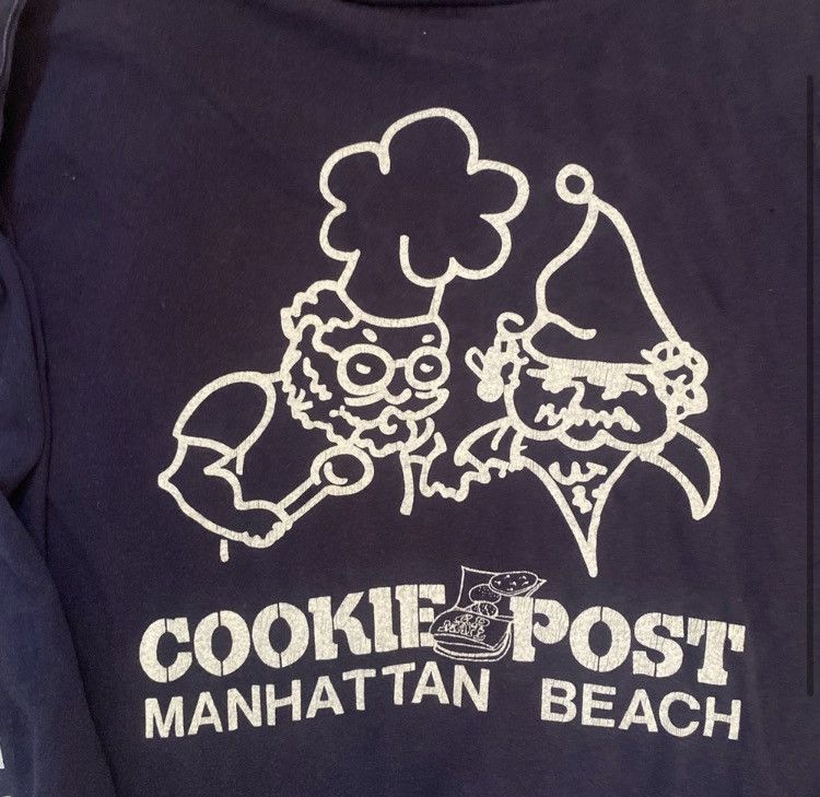 Anvil Vintage 80’s Cookie Post Shirt Size US XL / EU 56 / 4 - 2 Thumbnail
