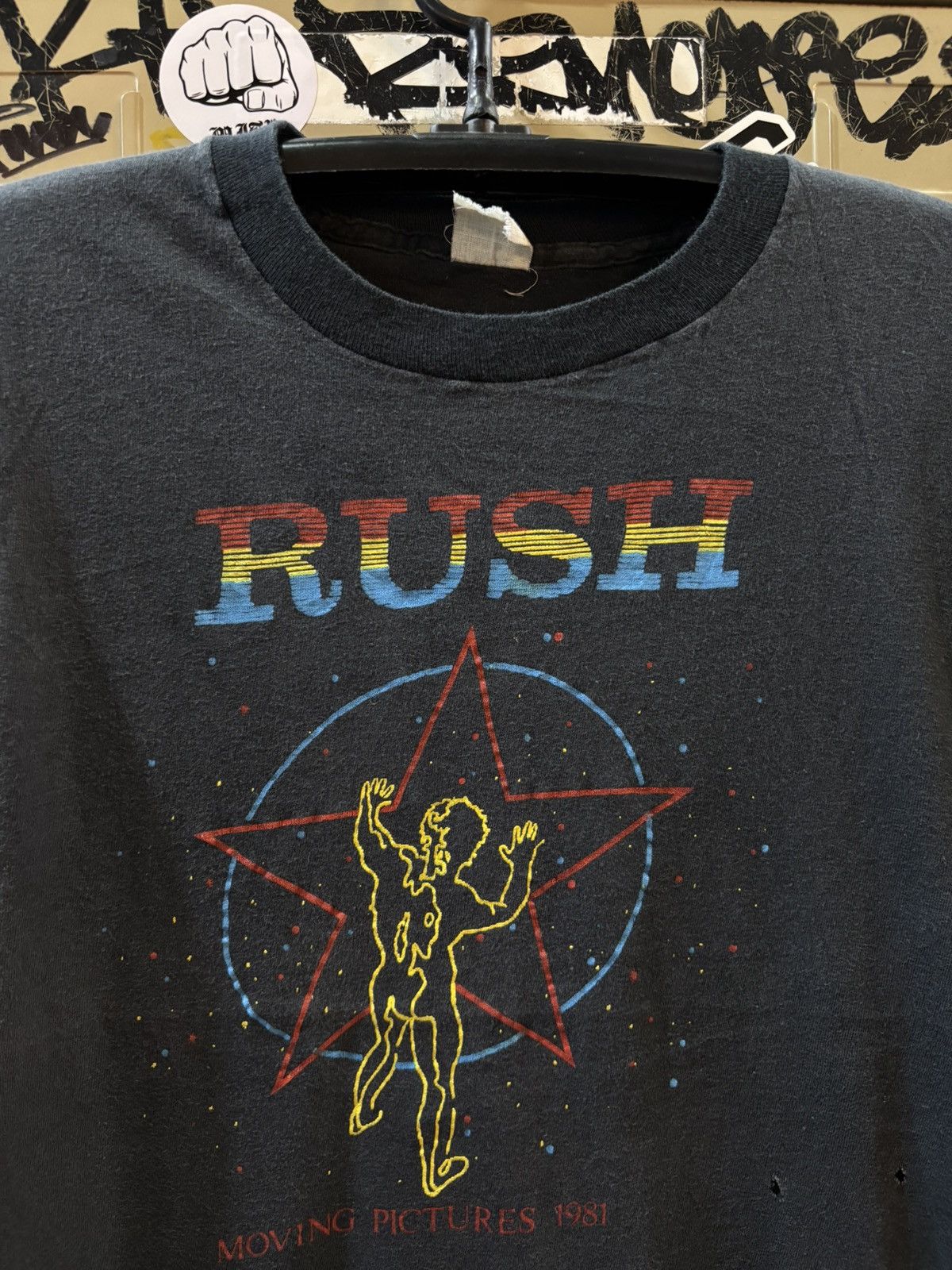 Band Tees Rush vintage tee 1981’s Size US M / EU 48-50 / 2 - 3 Thumbnail