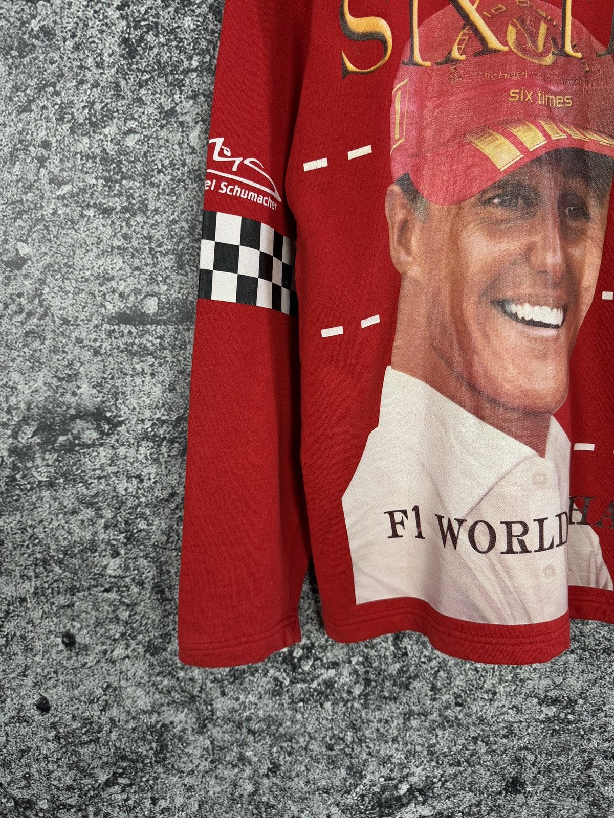 Formula 1 Michael Schumacher Vintage Hoodie Racing F1 Size L Size US L / EU 52-54 / 3 - 4 Thumbnail