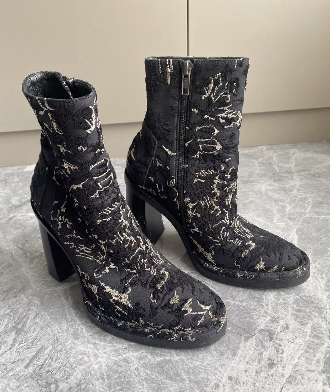 Ann Demeulemeester ann demeulemeester embroidered catwalk boots size 35 runway Size US 4 / IT 34 - 1 Thumbnail