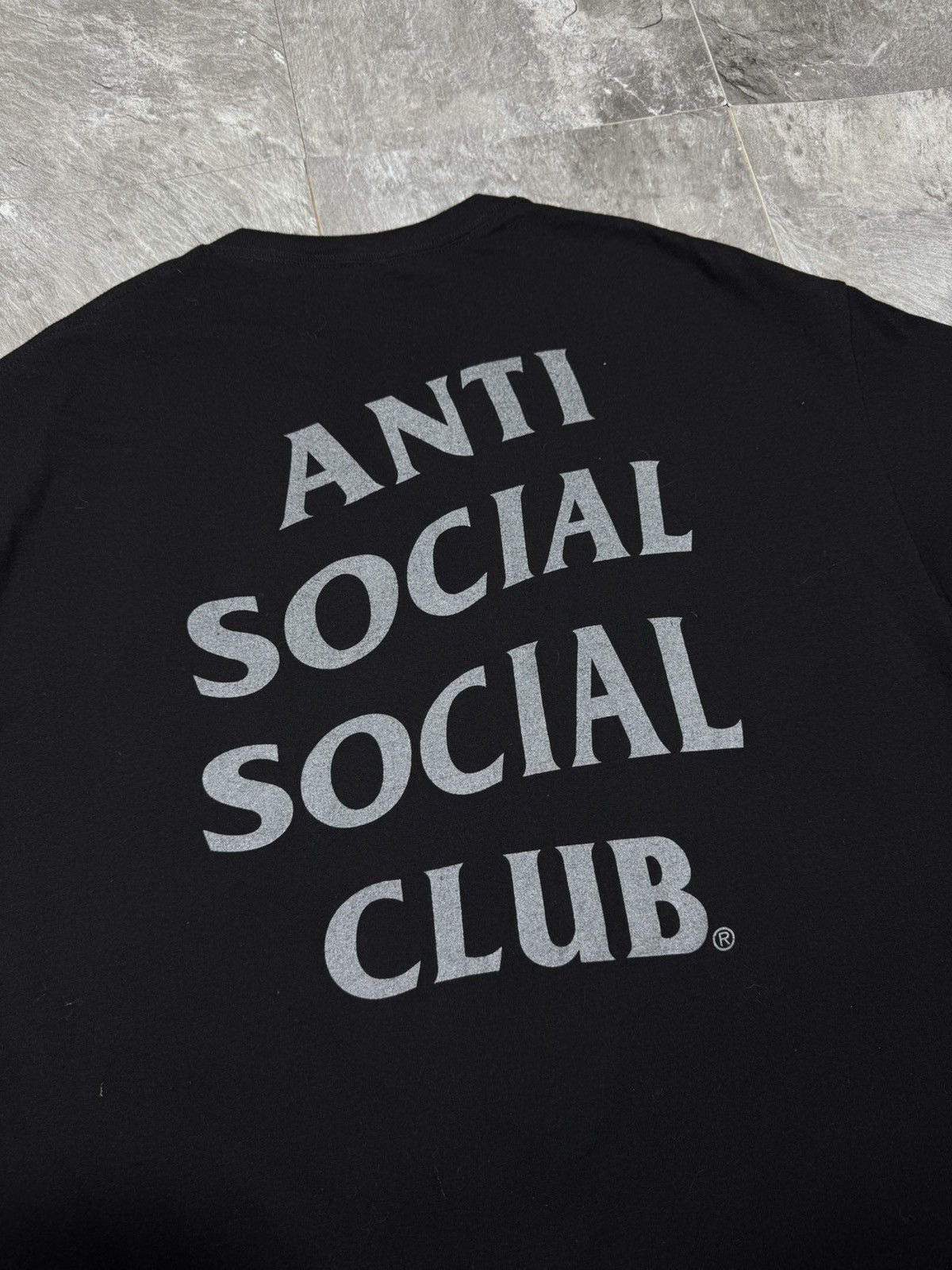 Anti Social Social Club Anti Social Social Club x Undefeated Paranoid Black Big Logo Size US XXL / EU 58 / 5 - 5 Thumbnail