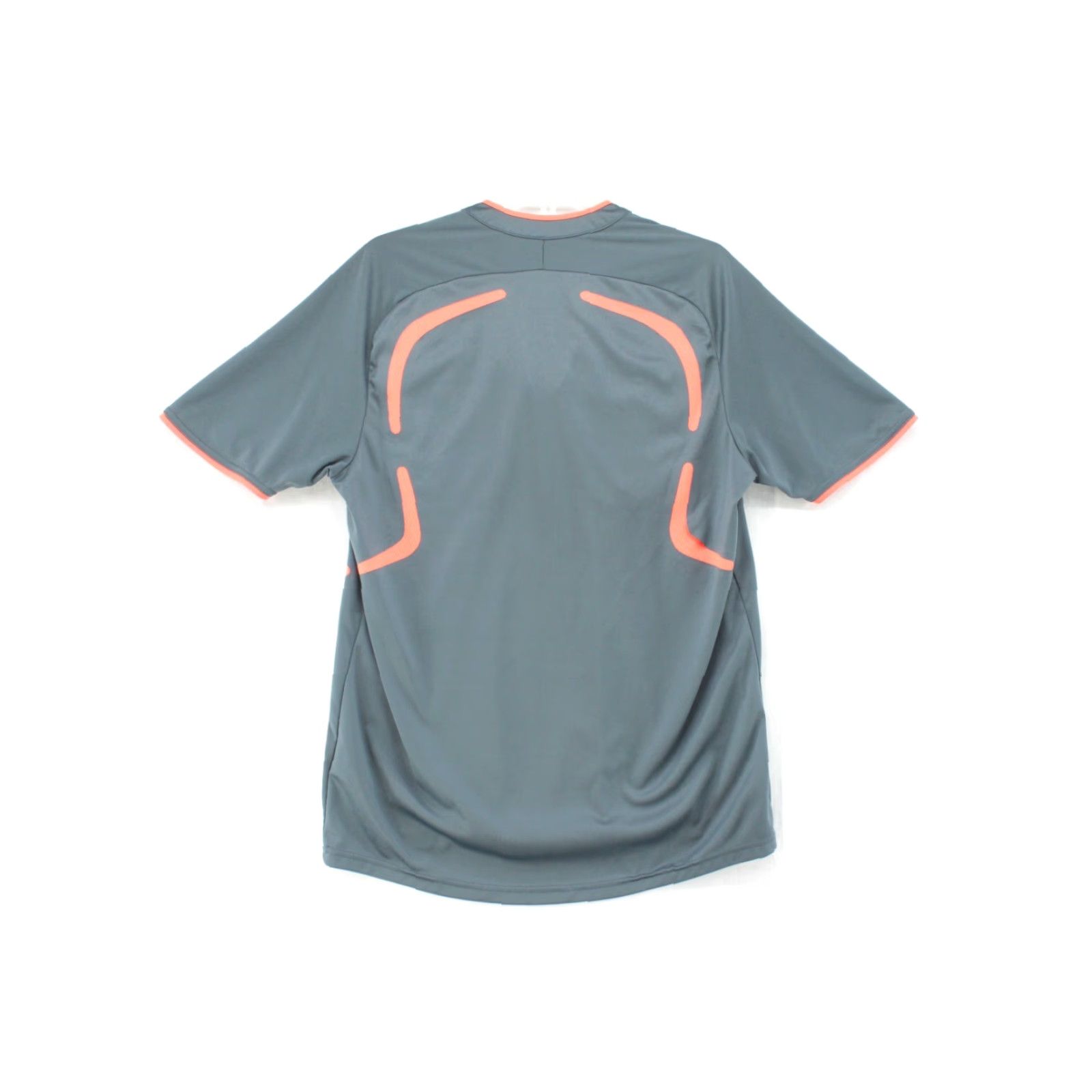 Adidas Adidas Formation Shirt Mens Medium Gray Logo Performance Referee Polo Shirt Adidas Formation Size US M / EU 48-50 / 2 - 6 Thumbnail