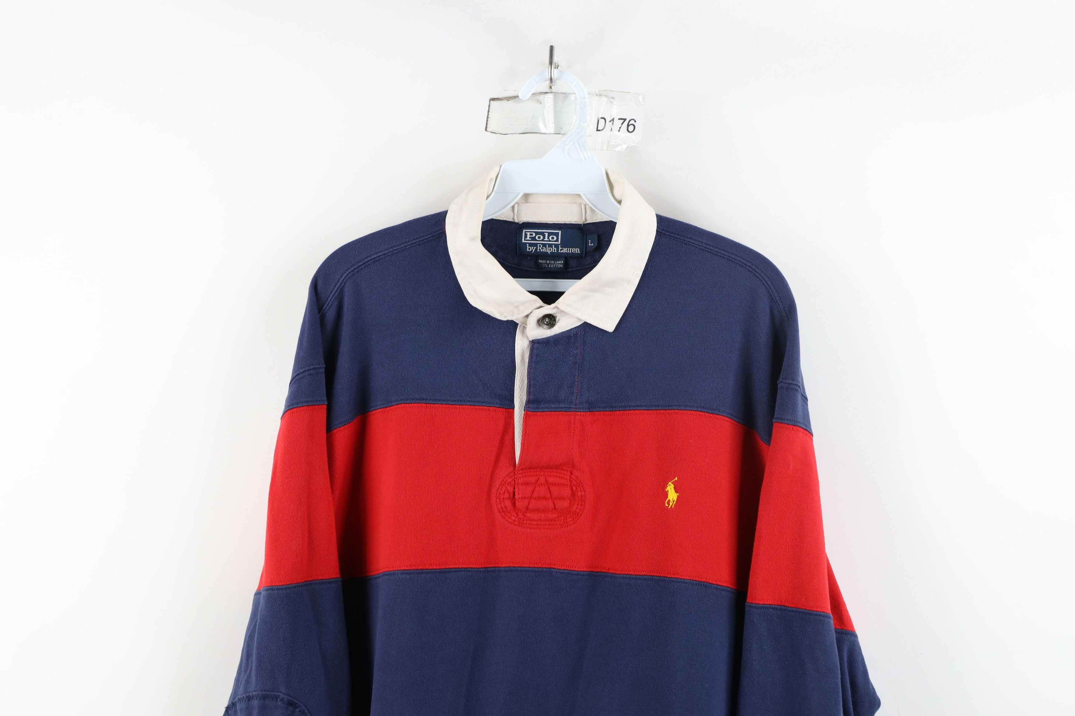 Ralph Lauren × Vintage Vintage 90s Ralph Lauren Long Sleeve Rugby