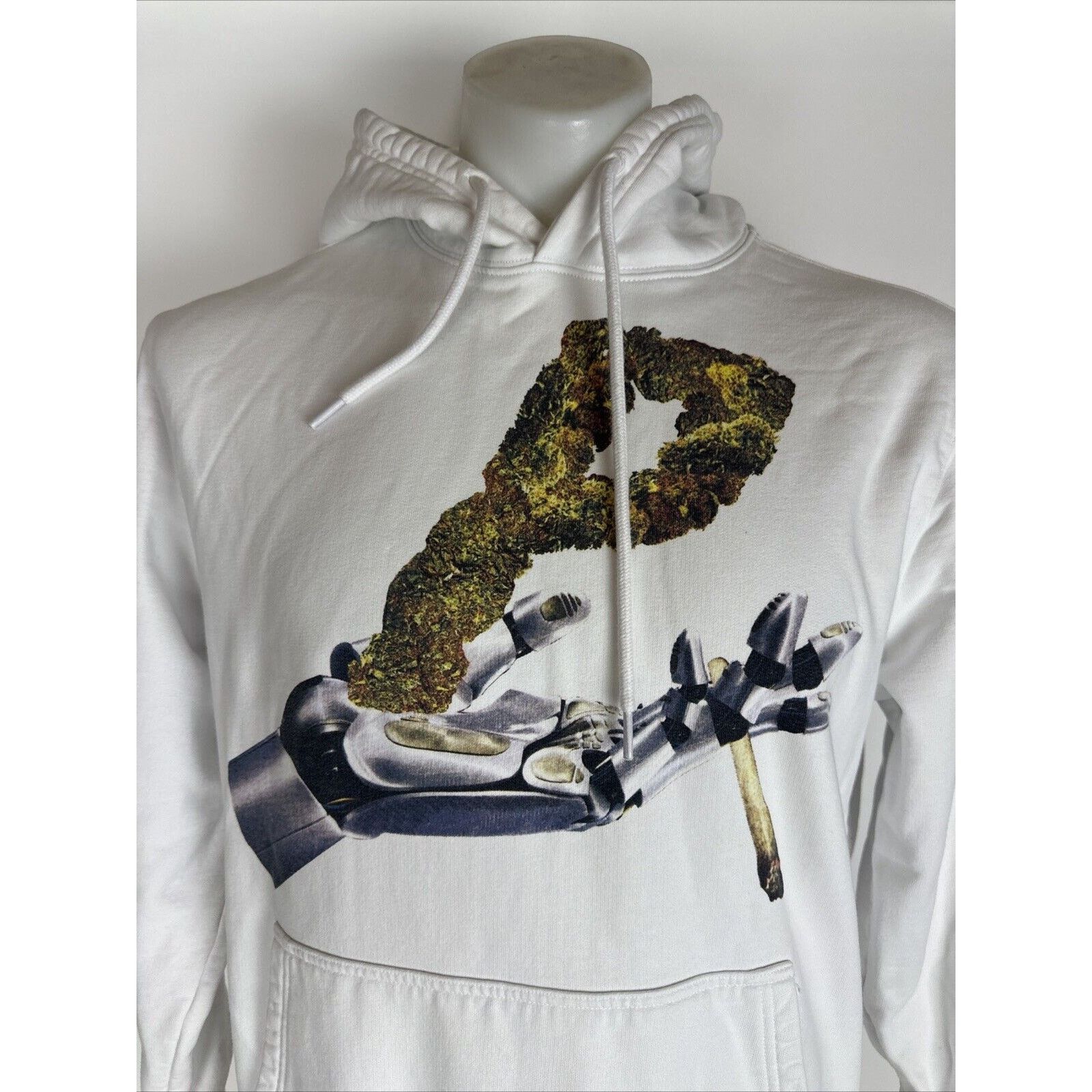 Palace Palace Ergochronic Hoodie White Sweatshirt Men’s Size M Size US M / EU 48-50 / 2 - 10 Thumbnail