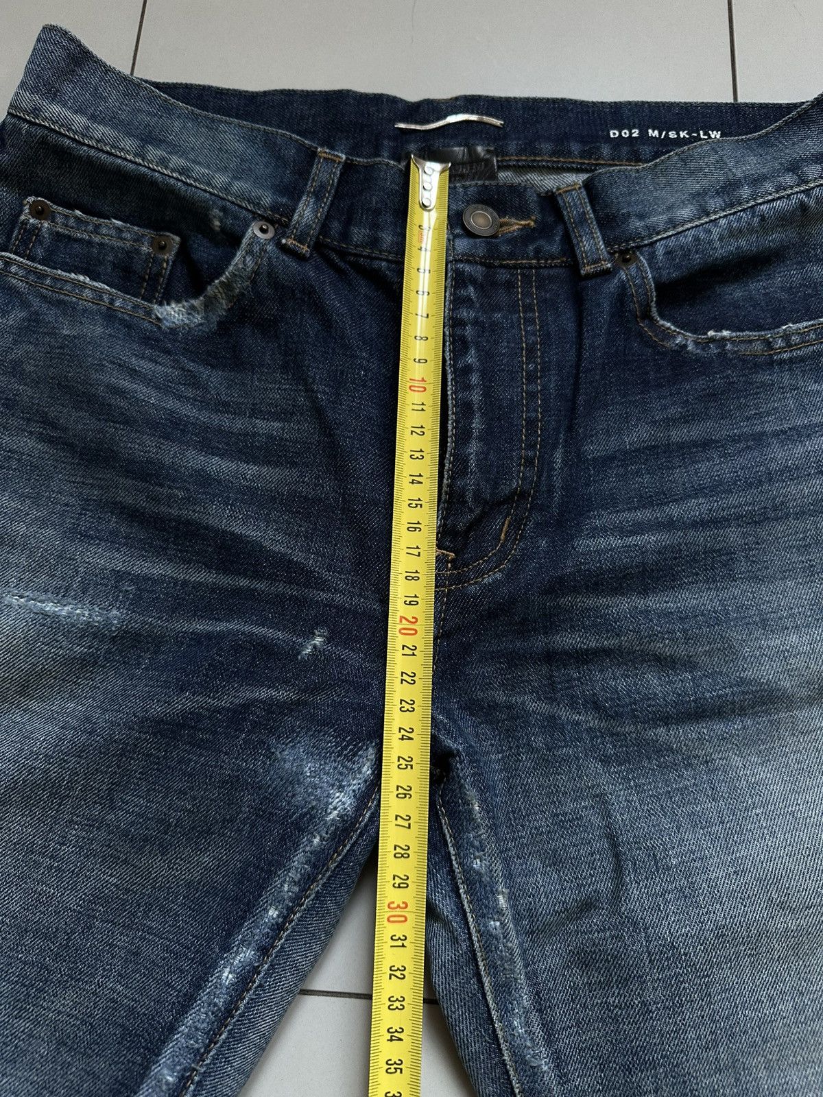 Saint Laurent Paris Saint Laurent Denim Size US 30 / EU 46 - 7 Thumbnail