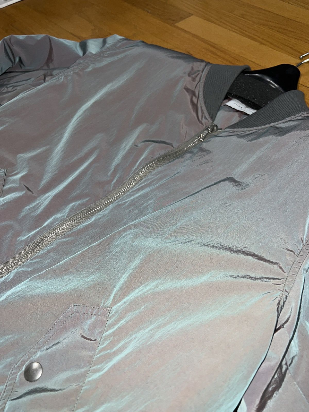 John Elliott BNWT Iridescent Bogota Bomber - 2/M Size US M / EU 48-50 / 2 - 7 Thumbnail
