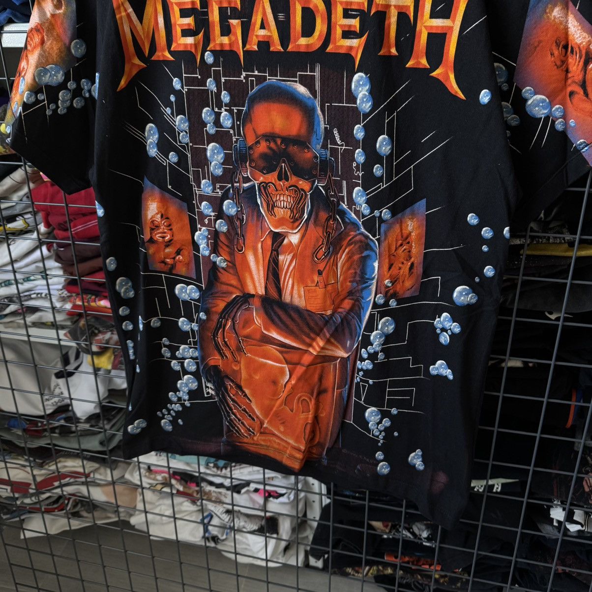 Band Tees MEGADETH All Over Print AOP Band T-shirt Size US M / EU 48-50 / 2 - 4 Thumbnail