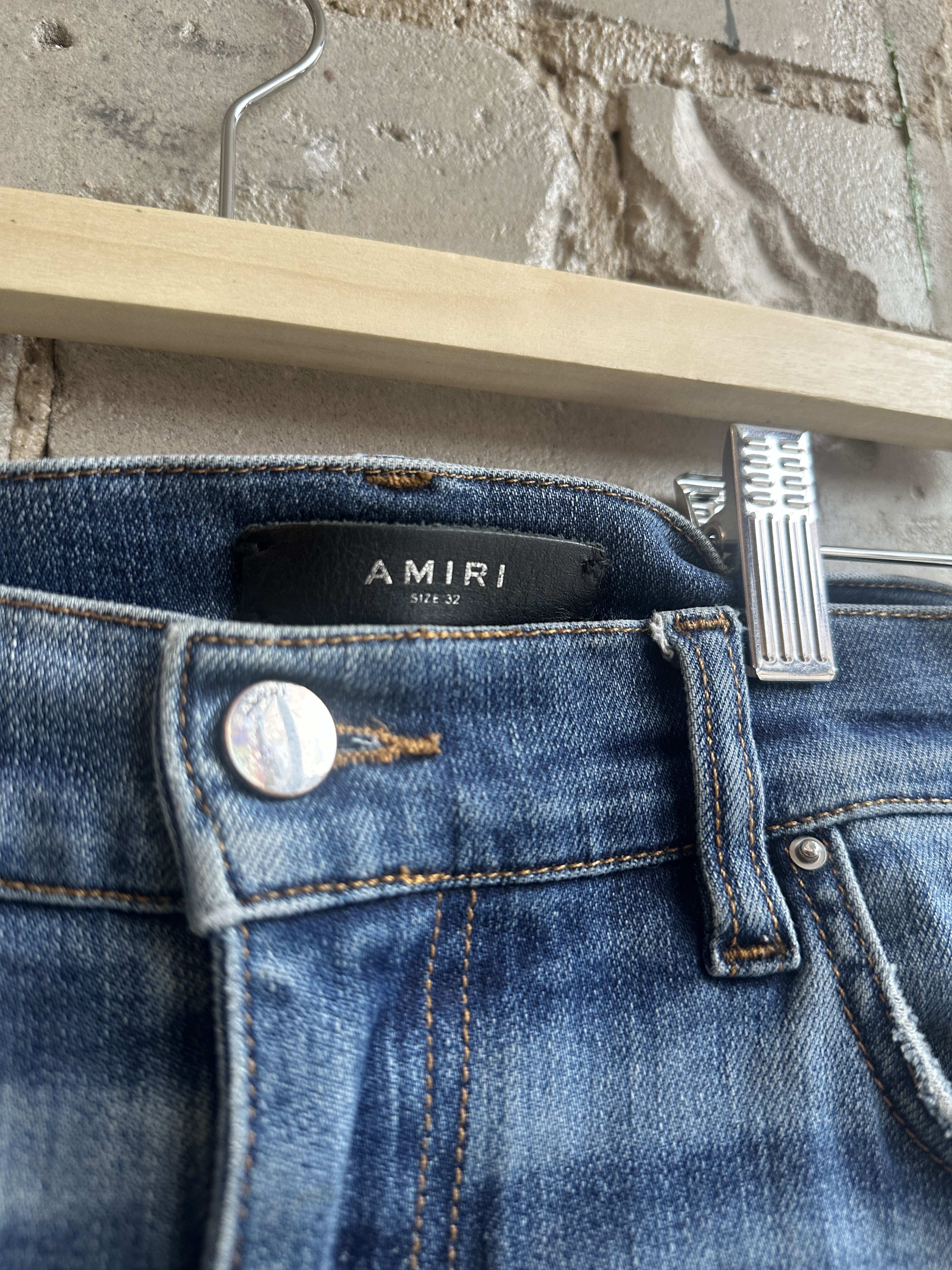 Amiri Amiri Distressed Jeans Size US 32 / EU 48 - 3 Thumbnail