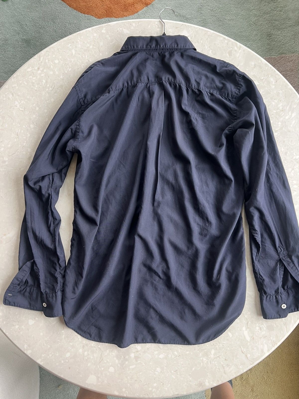 Comme des Garcons Comme Des Garcons Gomme Deux - Dark Navy Blue Shirt Size US L / EU 52-54 / 3 - 2 Thumbnail