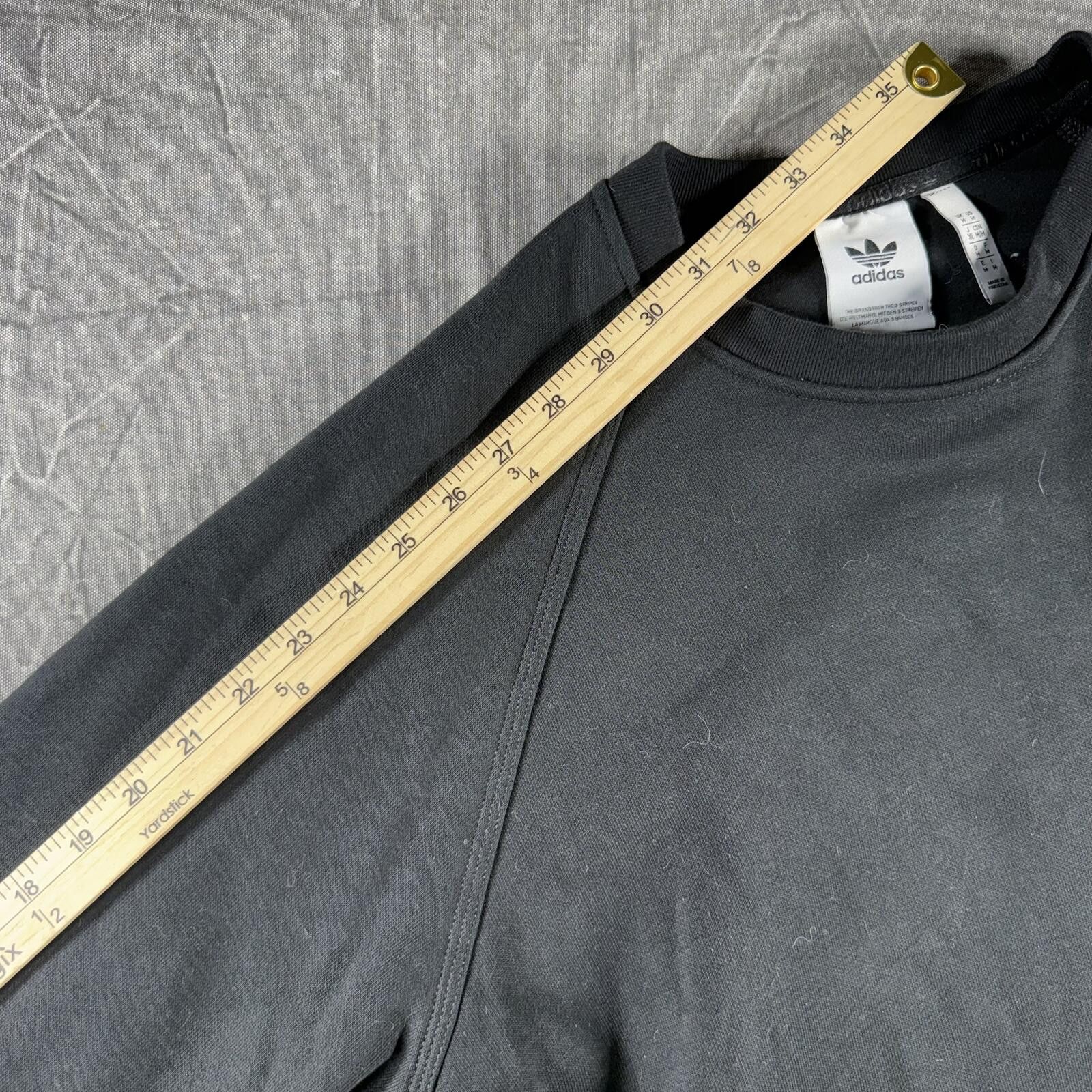 Adidas Adidas Sweater Men's M Black Crewneck Size US M / EU 48-50 / 2 - 8 Thumbnail