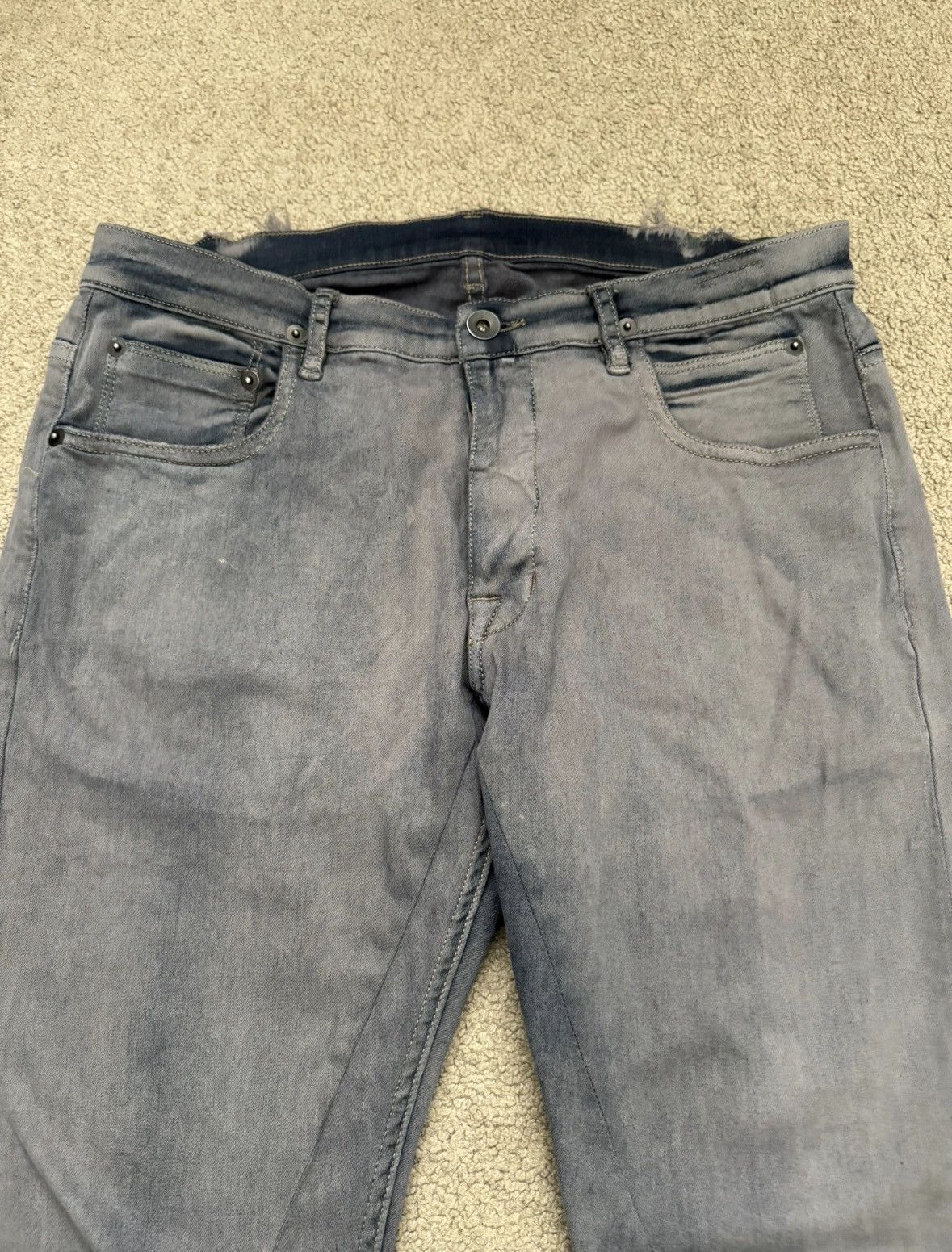 Rick Owens SS16 Rick Owens DRKSHDW Hustler Detroit Cut Jeans Size US 30 / EU 46 - 4 Thumbnail