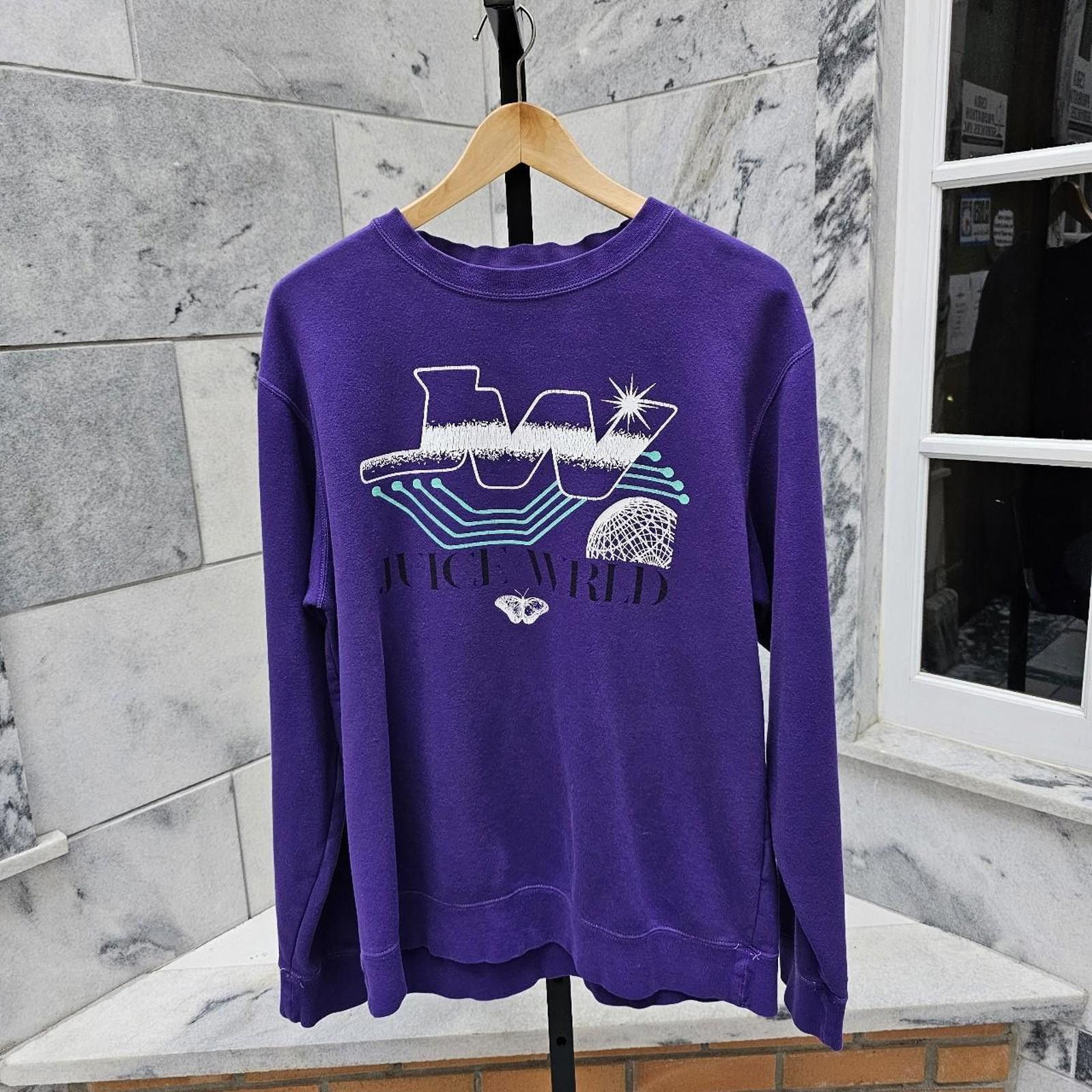 Other Men's Purple Juice WRLD Sweatshirt Size US M / EU 48-50 / 2 - 1 Thumbnail