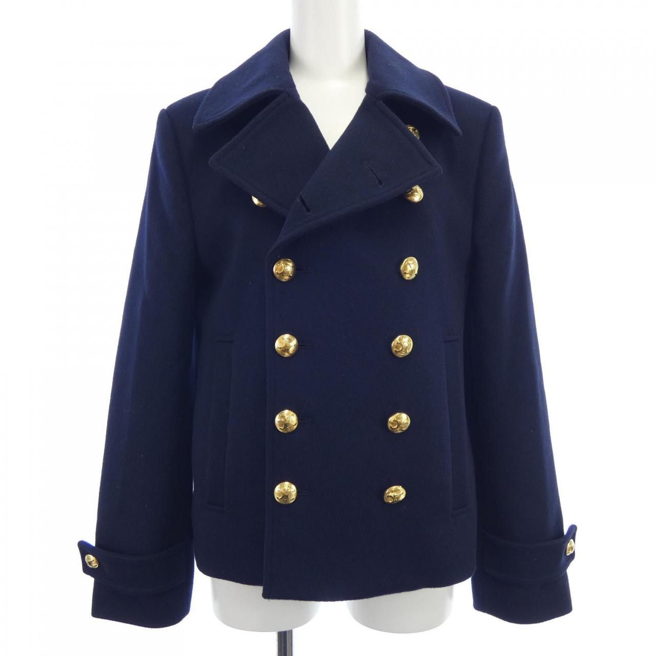 Celine Celine CELINE Wool Coat Others Outerwear 2M16B998K DUTY FREE for USA Size ONE SIZE - 1 Thumbnail