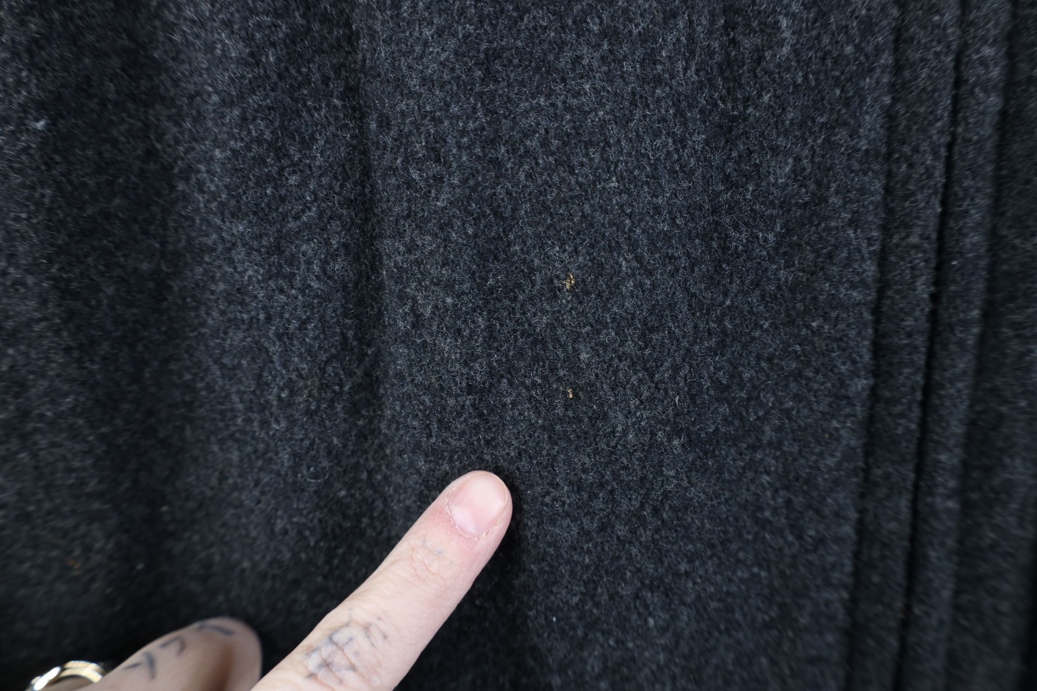 Abercrombie & Fitch Vintage 90s Y2K Abercrombie & Fitch Wool Bomber Jacket Gray Size US L / EU 52-54 / 3 - 4 Thumbnail