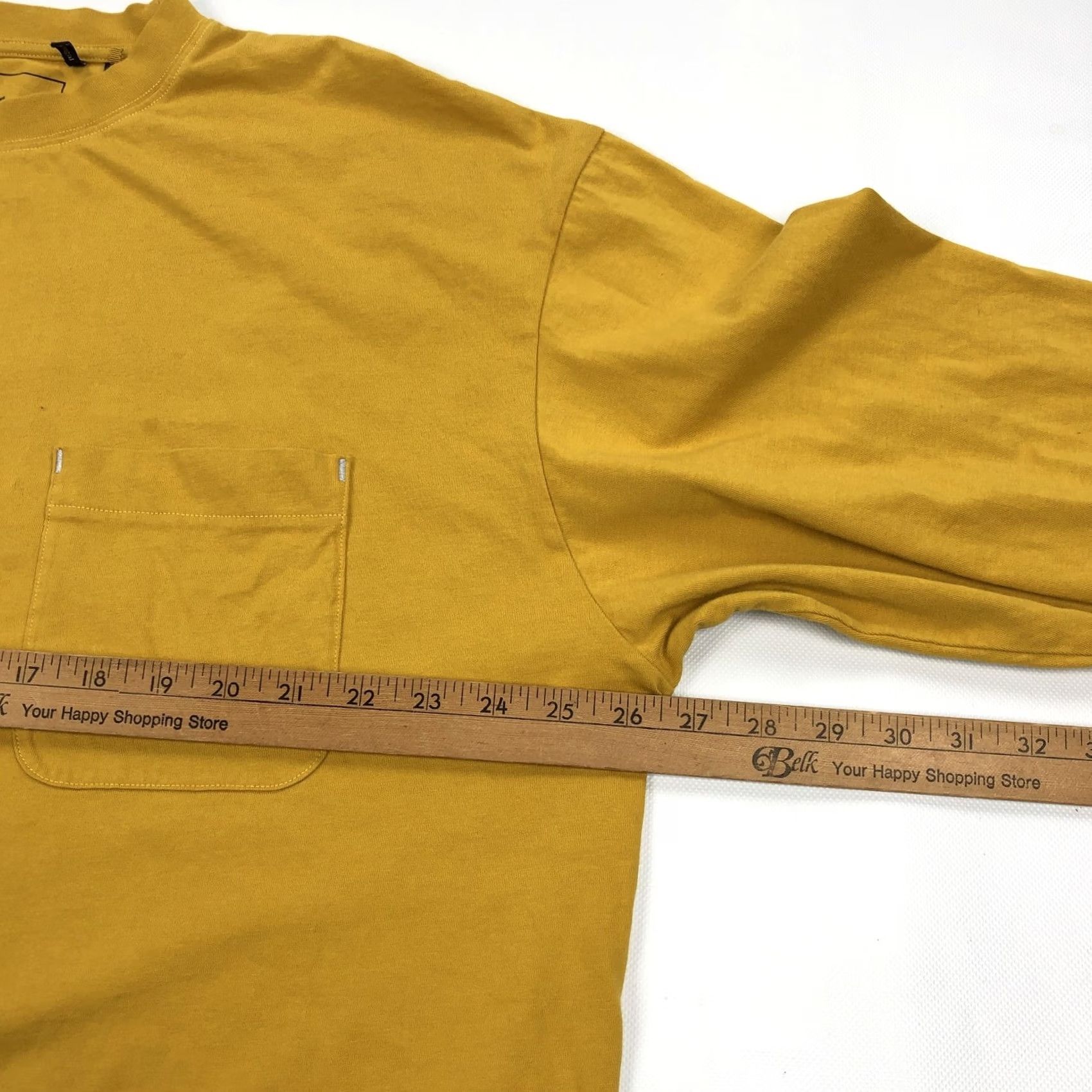 Barbour Barbour and Wander T-Shirt Mens XXL Yellow Lighthouse Graphic Print Crew Neck Long Sleeve Pocket Graphic Tee Size US XXL / EU 58 / 5 - 7 Thumbnail