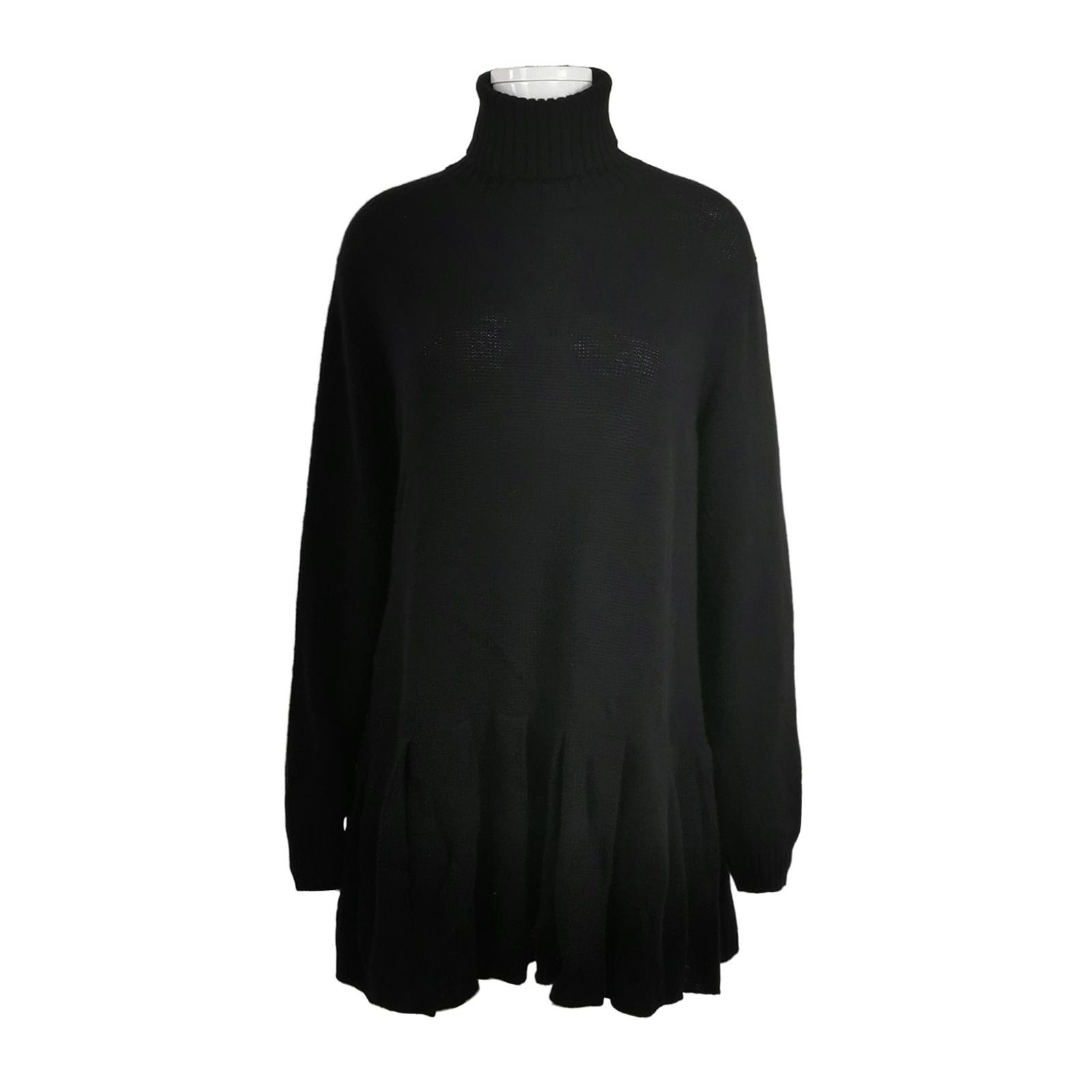 Prada Prada Cashmere High Neck Mini Dress Size 36 Size XS / US 0-2 / IT 36-38 - 1 Thumbnail