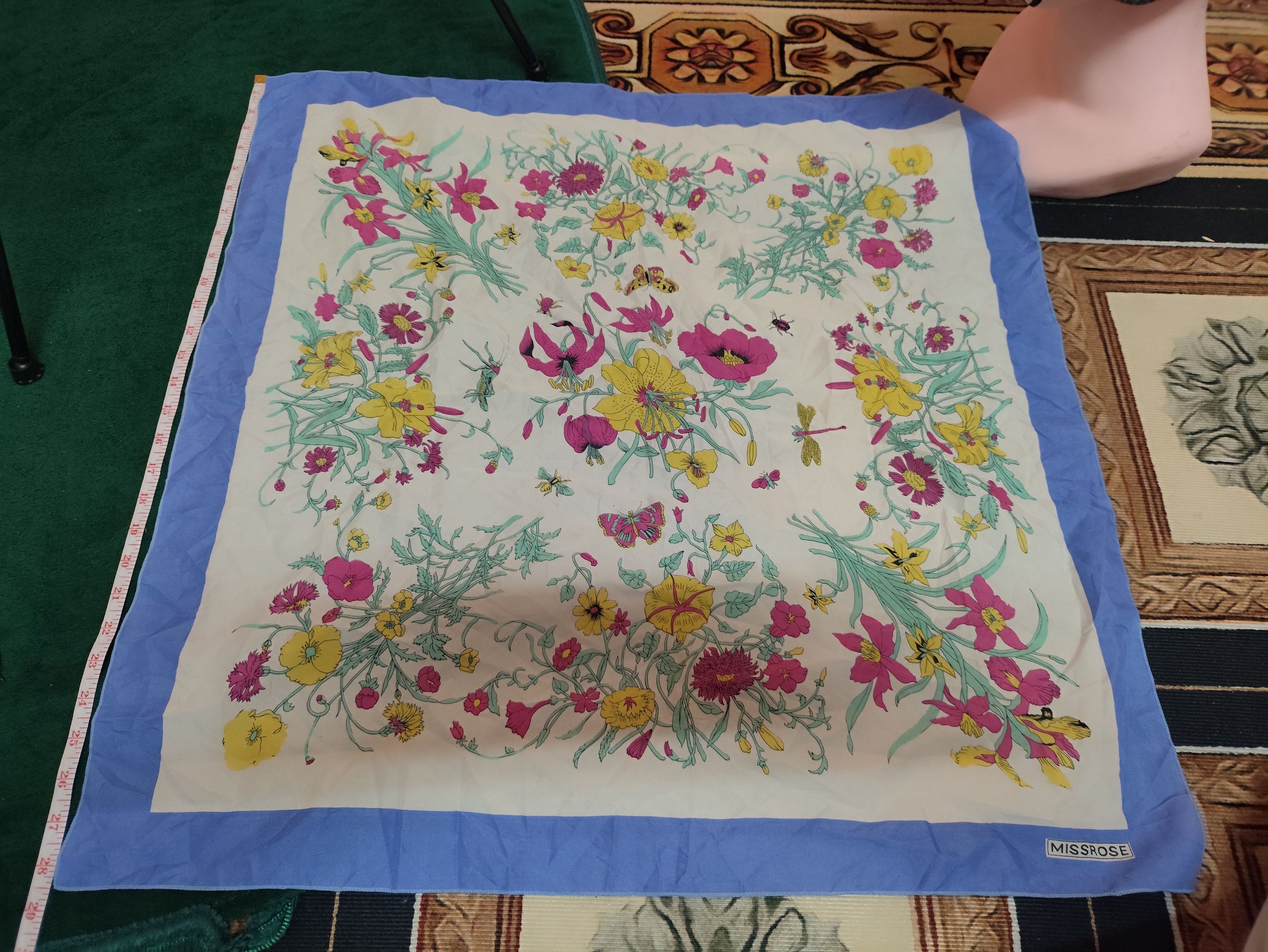 Japanese Brand × Vintage MISSROSSE Art Scarves Neckerchief Size ONE SIZE - 5 Thumbnail