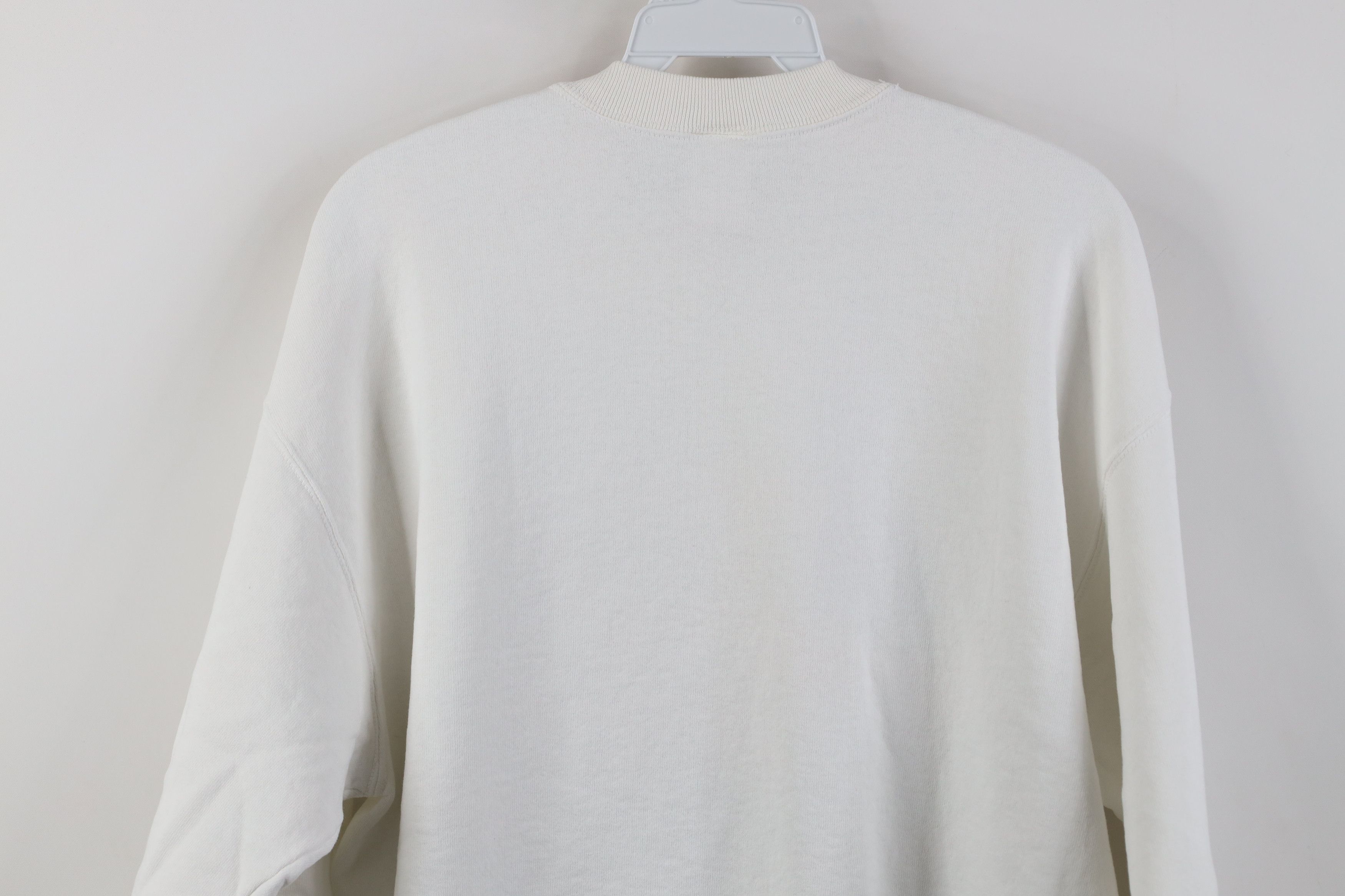Hard Rock Cafe Vintage 90s Hard Rock Cafe London Crewneck Sweatshirt White Size XL / US 12-14 / IT 48-50 - 10 Thumbnail