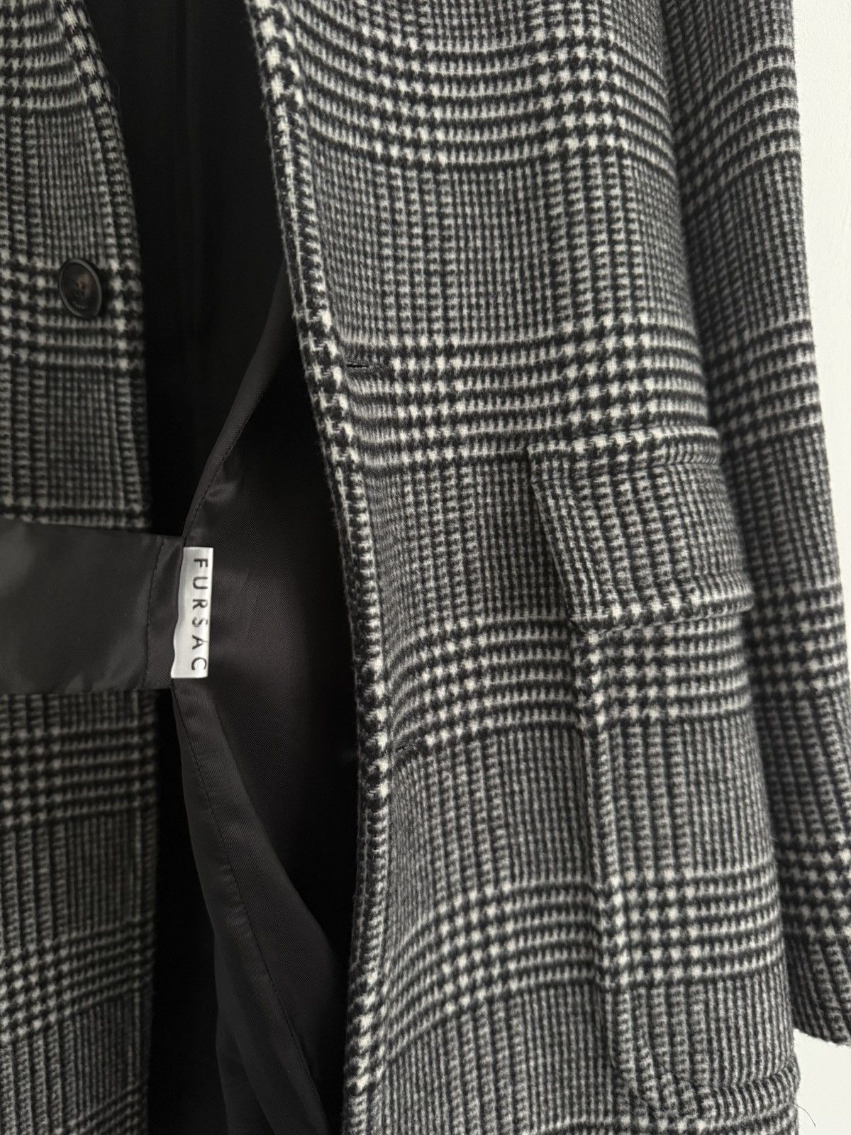 De Fursac De Fursac Plaid Coat Size US M / EU 48-50 / 2 - 4 Thumbnail