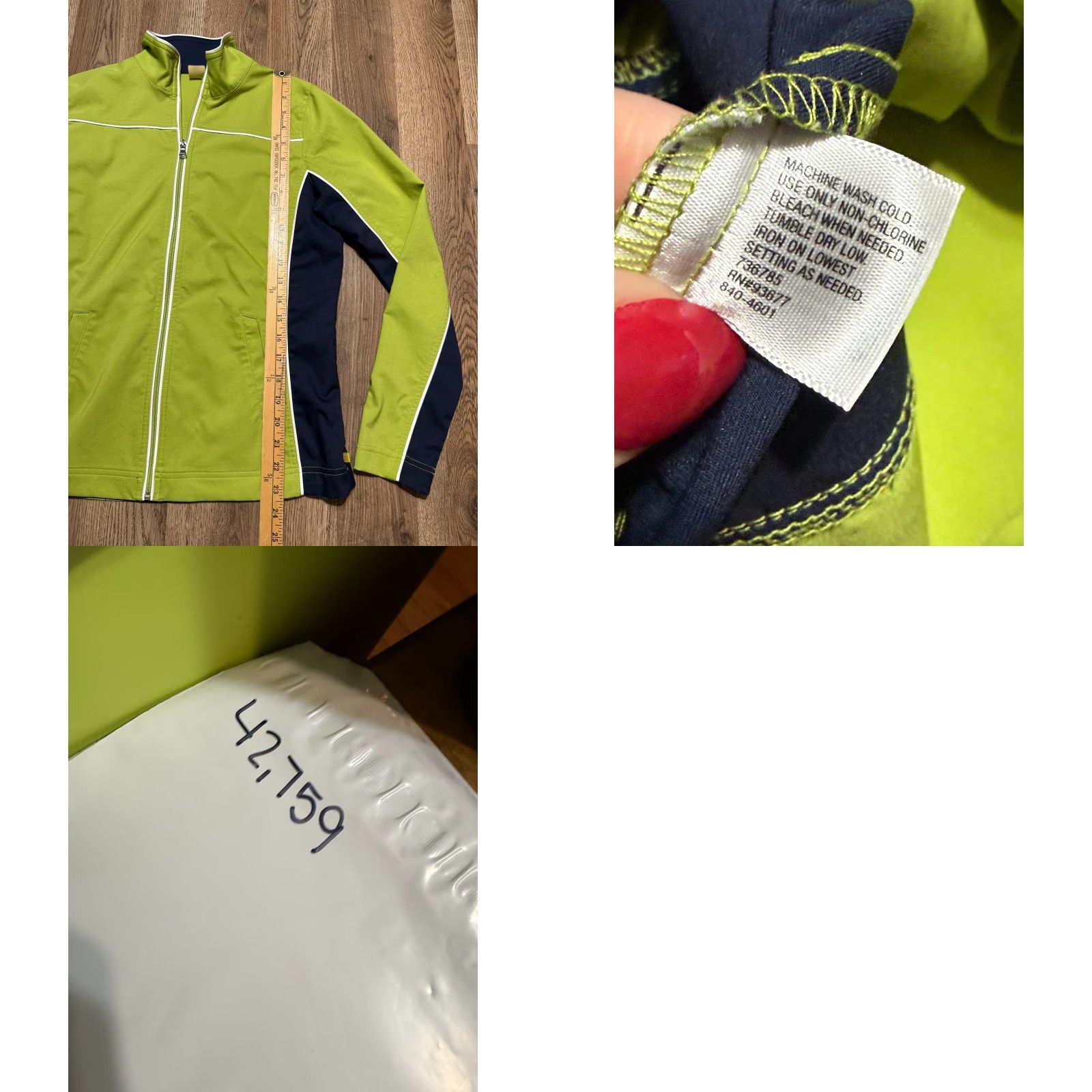 Alife Made for Life Sweatshirt Women's Small Blue Full Zip Casual Outdoo Size S / US 4 / IT 40 - 8 Thumbnail