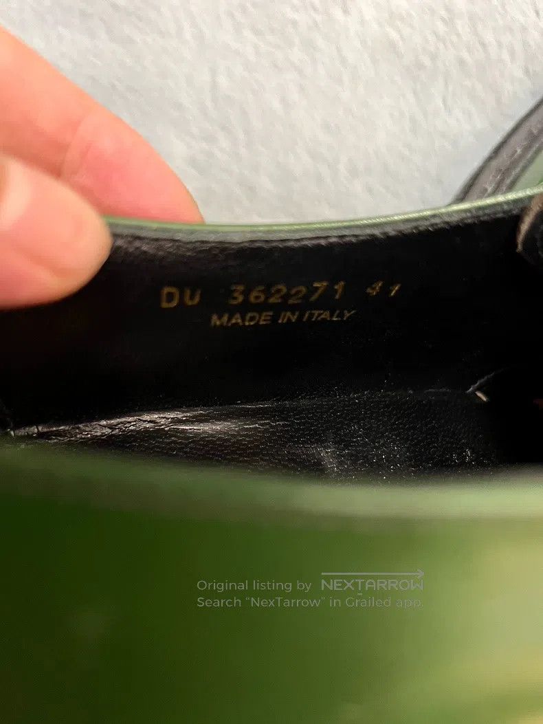 Saint Laurent Paris Saint Laurent Paris Green Knit Low-Top Wedges, Green Brick Size US 8 / EU 41 - 6 Thumbnail