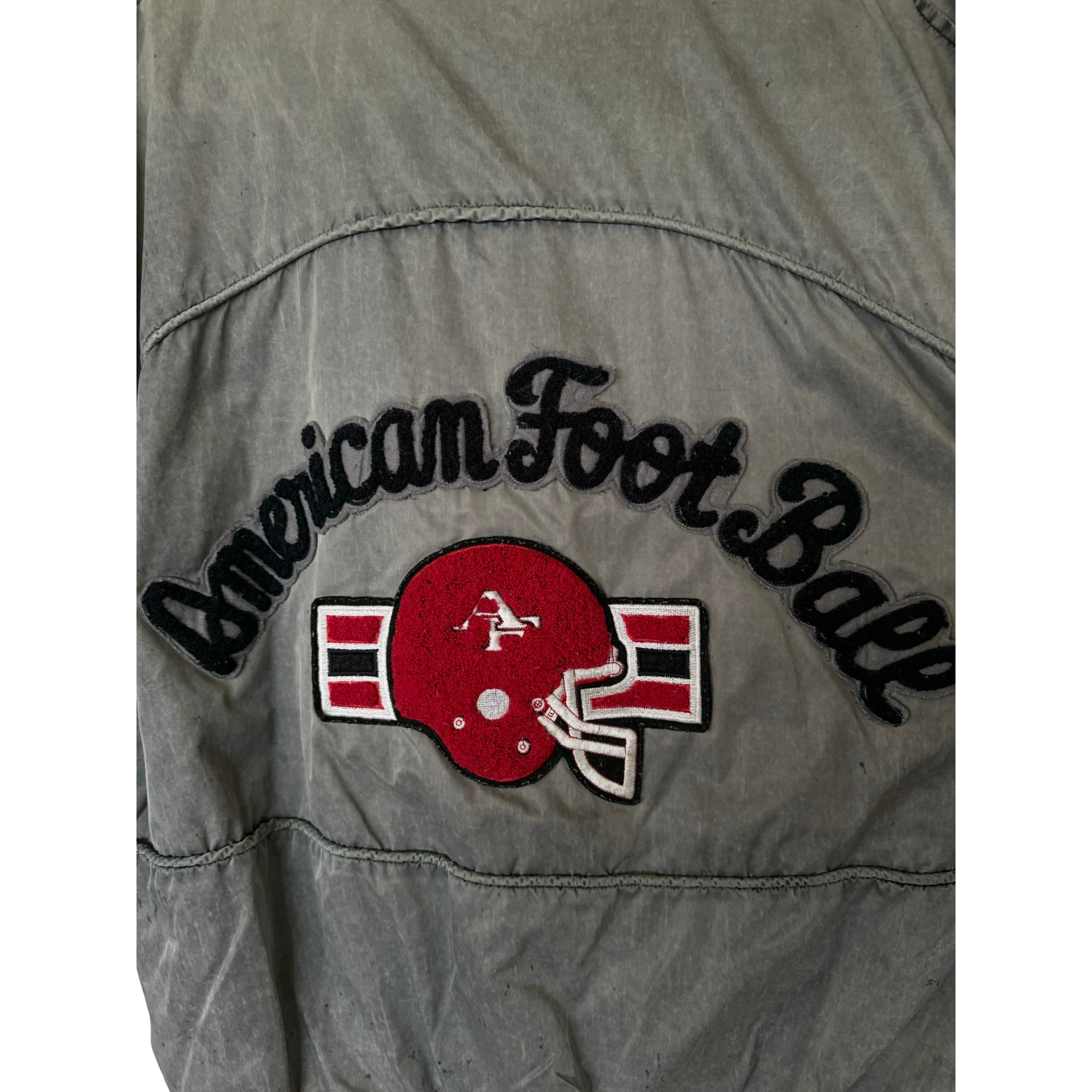 Vintage American Football Bomber Jacket Size US XL / EU 56 / 4 - 6 Thumbnail