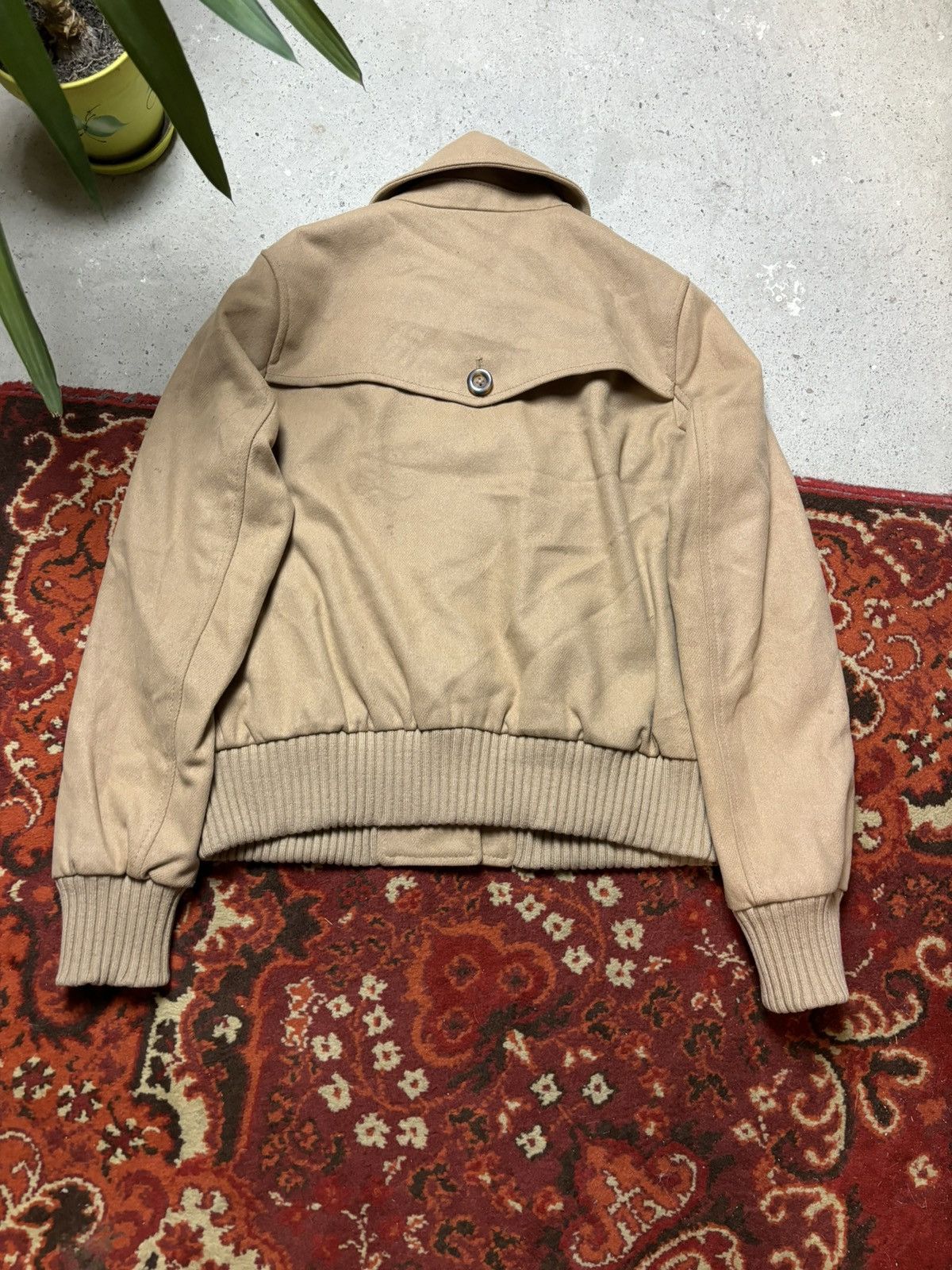 Gap × Vintage Vintage Y2K beige Gap wool jacket Size M / US 6-8 / IT 42-44 - 7 Thumbnail