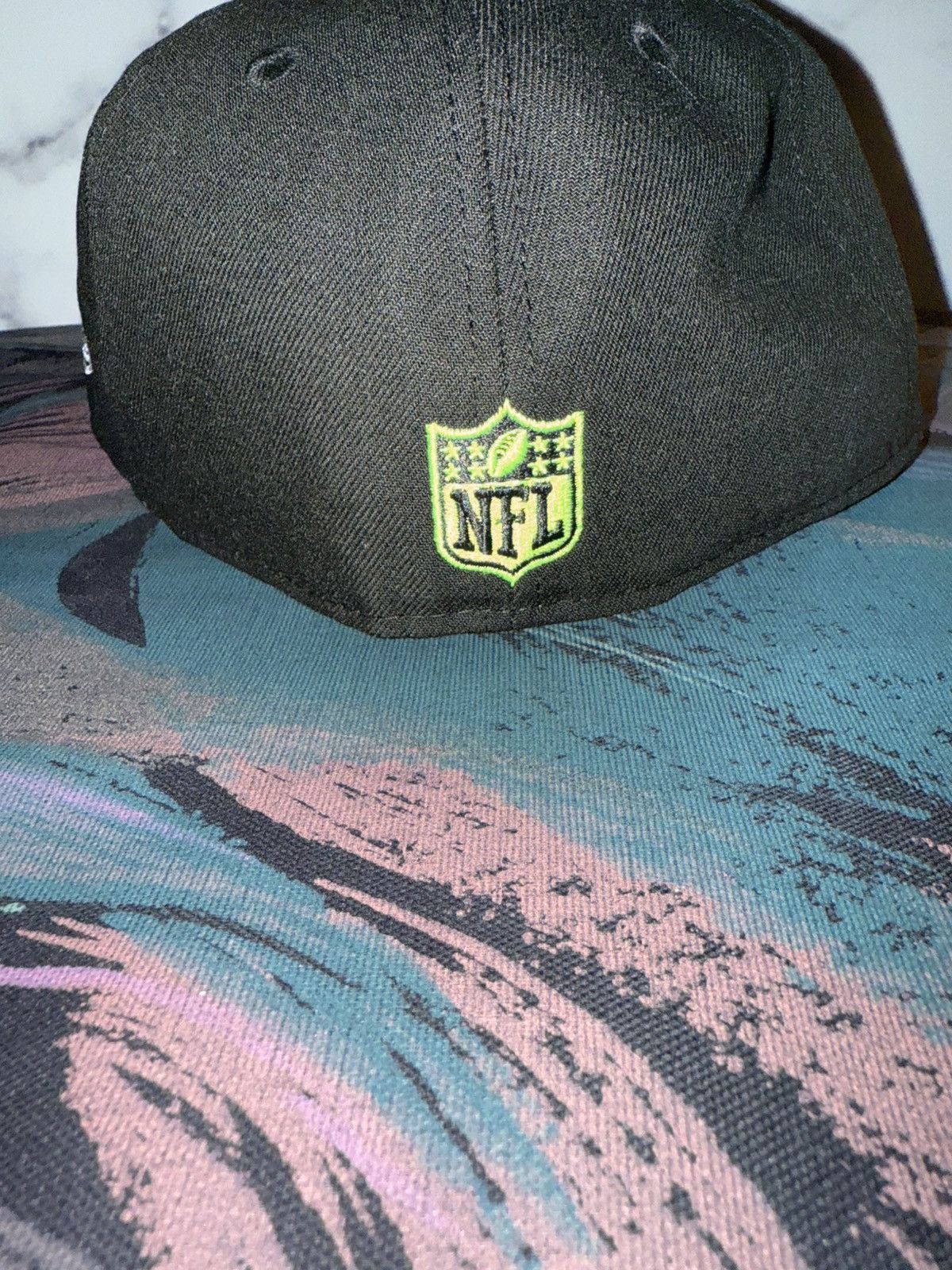 John Geiger John Gieger Misplaced Series Cincinnati Bengals Fitted Size ONE SIZE - 4 Thumbnail