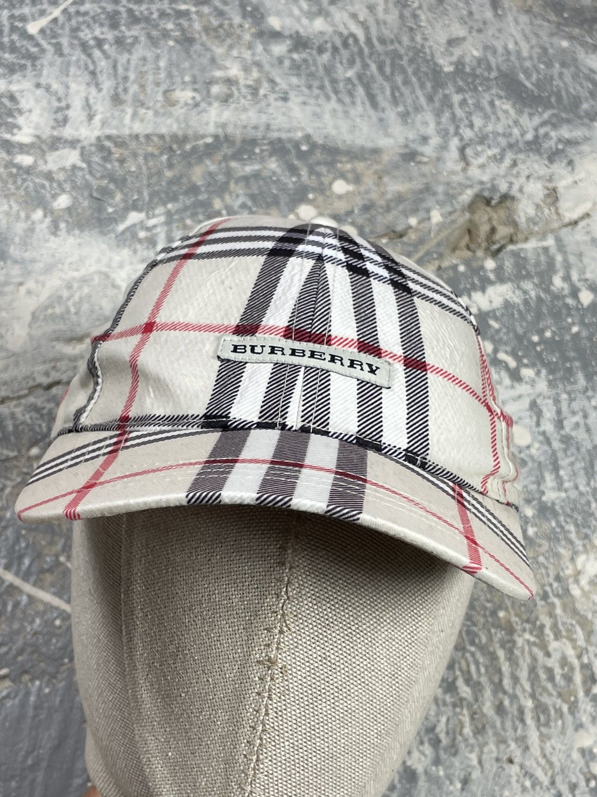 Vintage Burberry vintage checkered cap Grailed