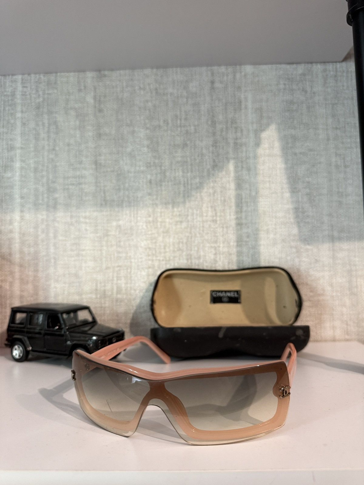 Chanel CHANEL SUNGLASSES 5065 CC Wrap Metal Vintage 4017 Iconic Size ONE SIZE - 2 Thumbnail