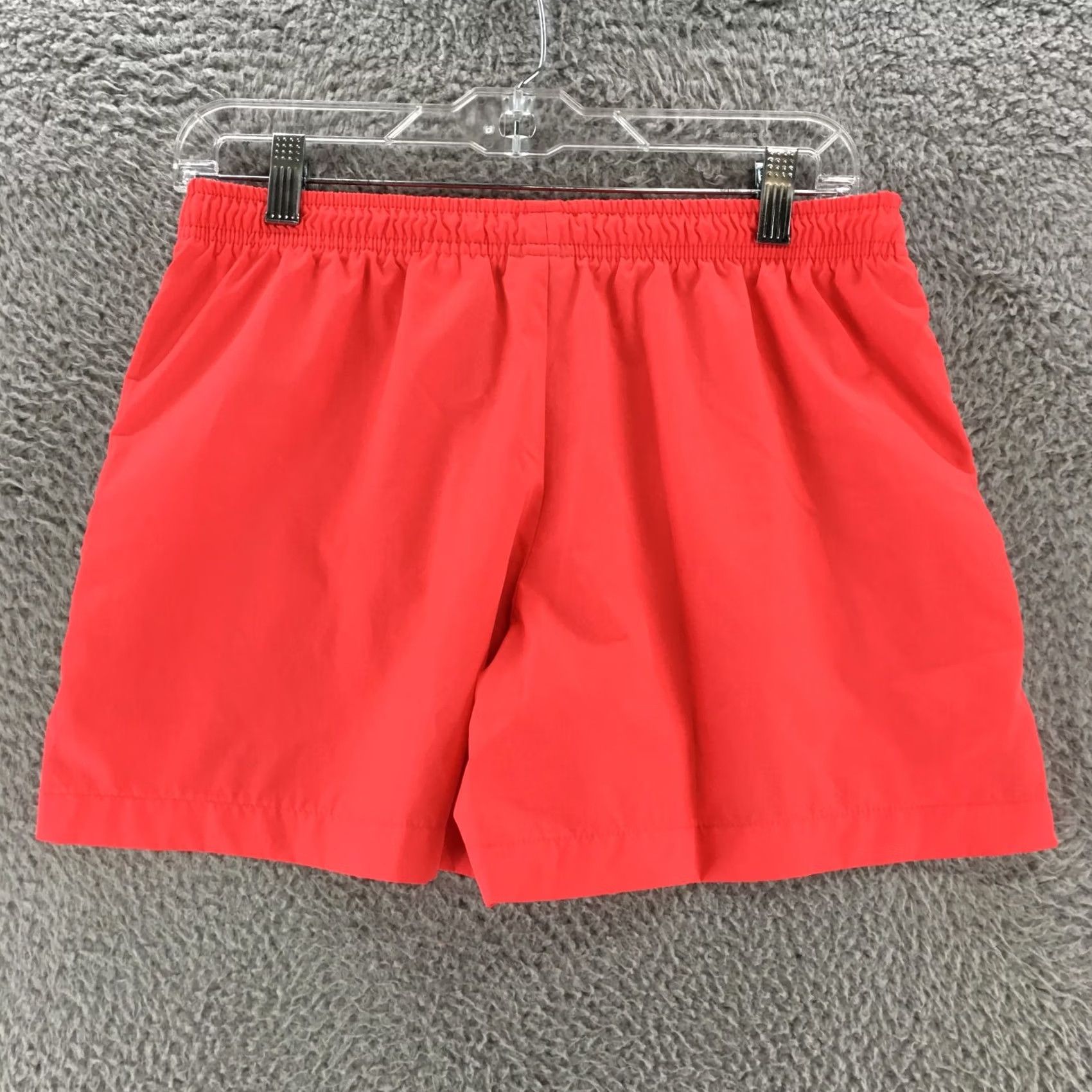 Nike Nike Athletic Shorts Womens Small Orange Polyester Elastic Waist Mid Rise Size 28" / US 6 / IT 42 - 7 Thumbnail