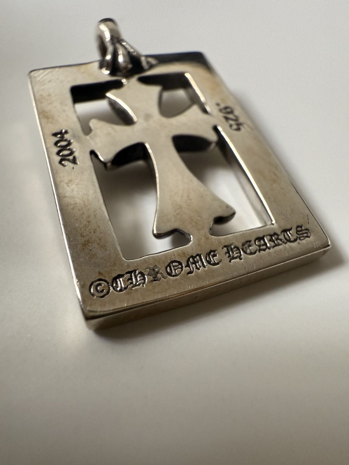 Chrome Hearts Chrome hearts framed open baby fat pendant Size ONE SIZE - 7 Thumbnail