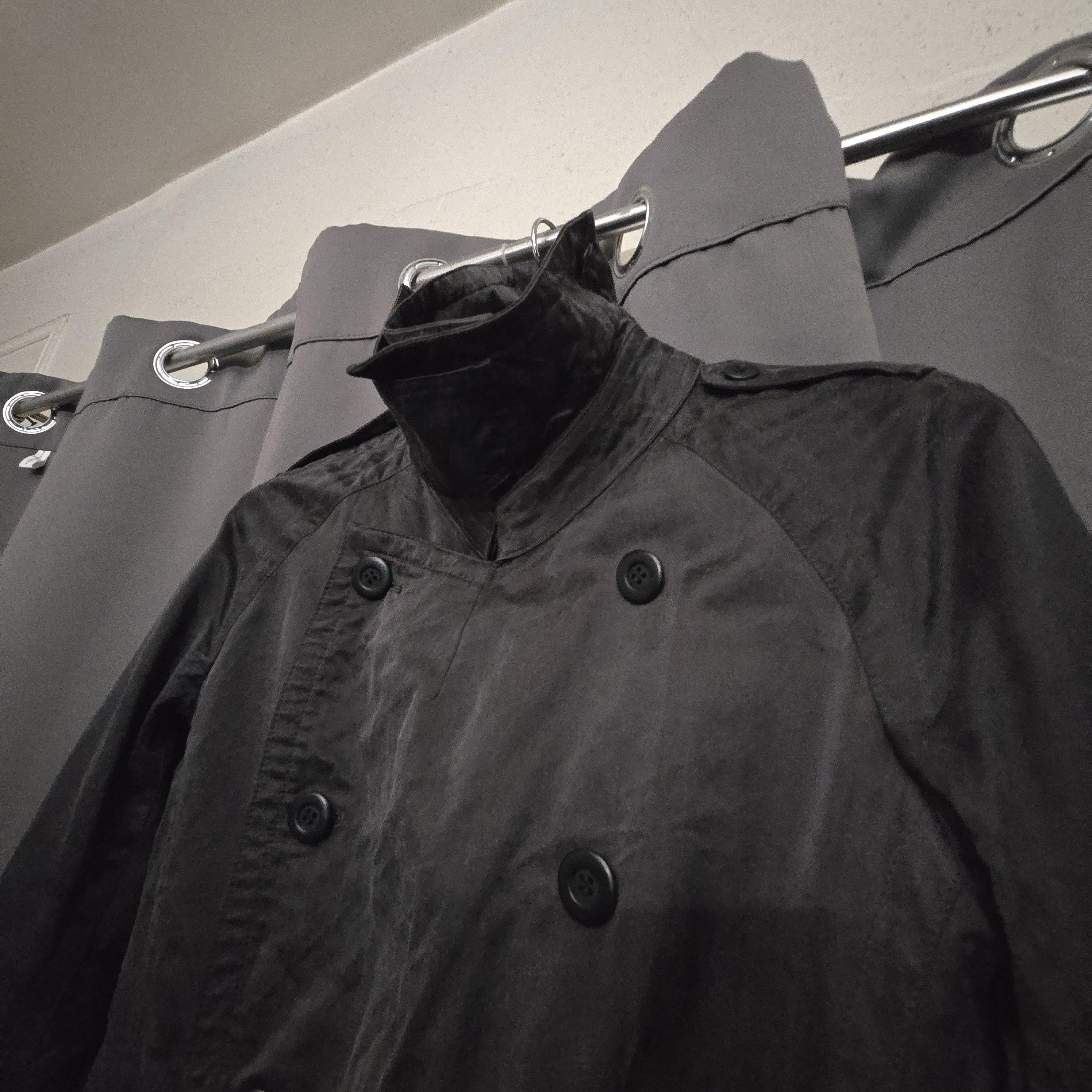 Julius julius ss08 silk cotton military trench coat Size US M / EU 48-50 / 2 - 6 Thumbnail