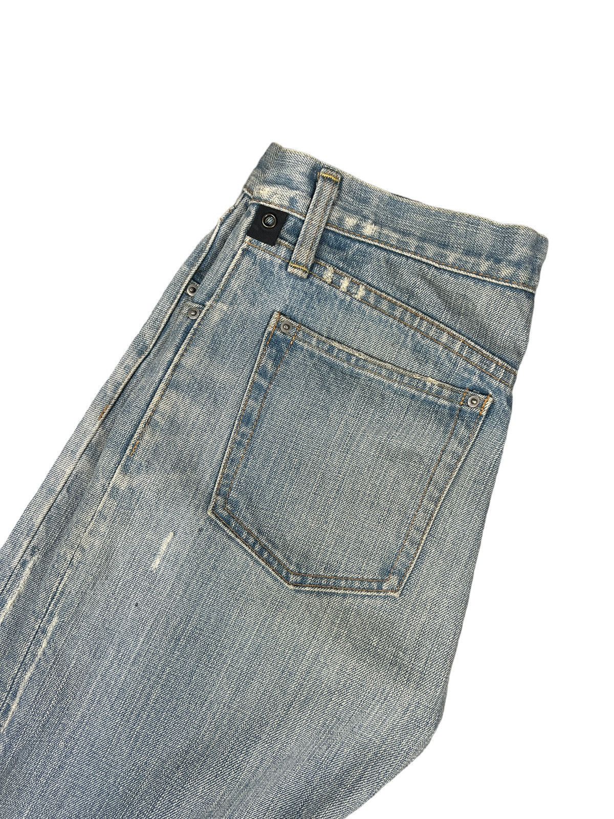 wjk Wjk Jun Hashimoto J Shape Flare Denim Size US 31 - 11 Thumbnail