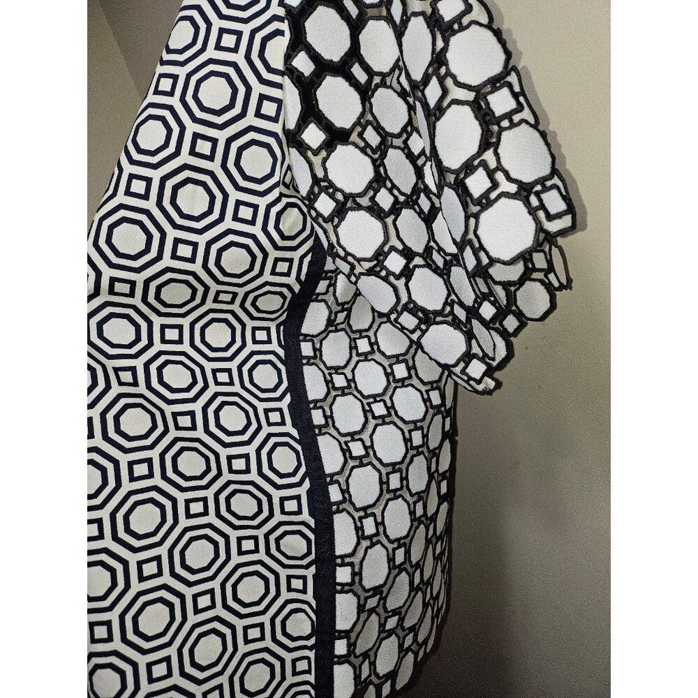 Tory Burch NWT Tory Burch Gloria Geometric Top 6 Medium Size M / US 6-8 / IT 42-44 - 5 Thumbnail